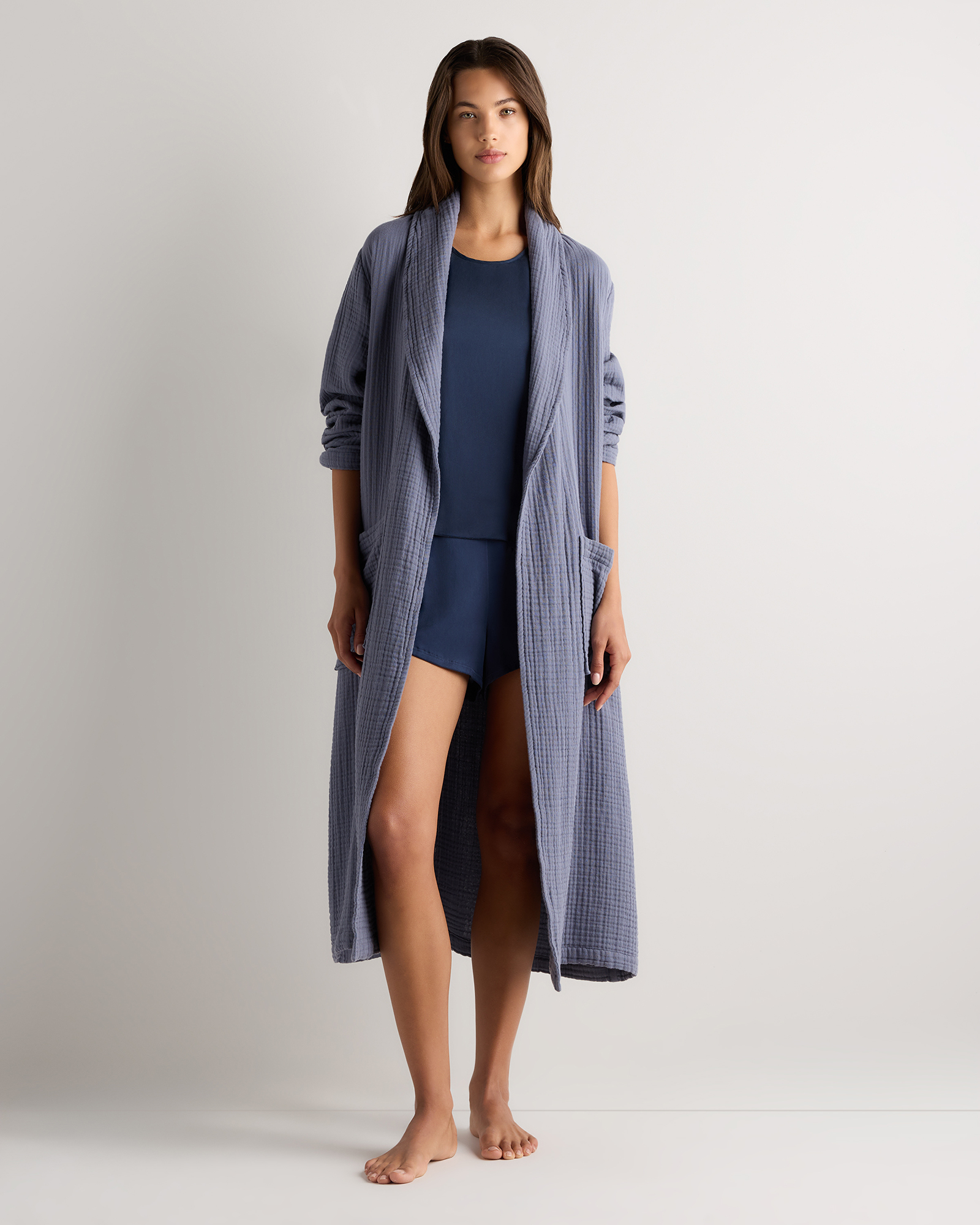 Soft Layered Turkish Cotton Robe — Image 23