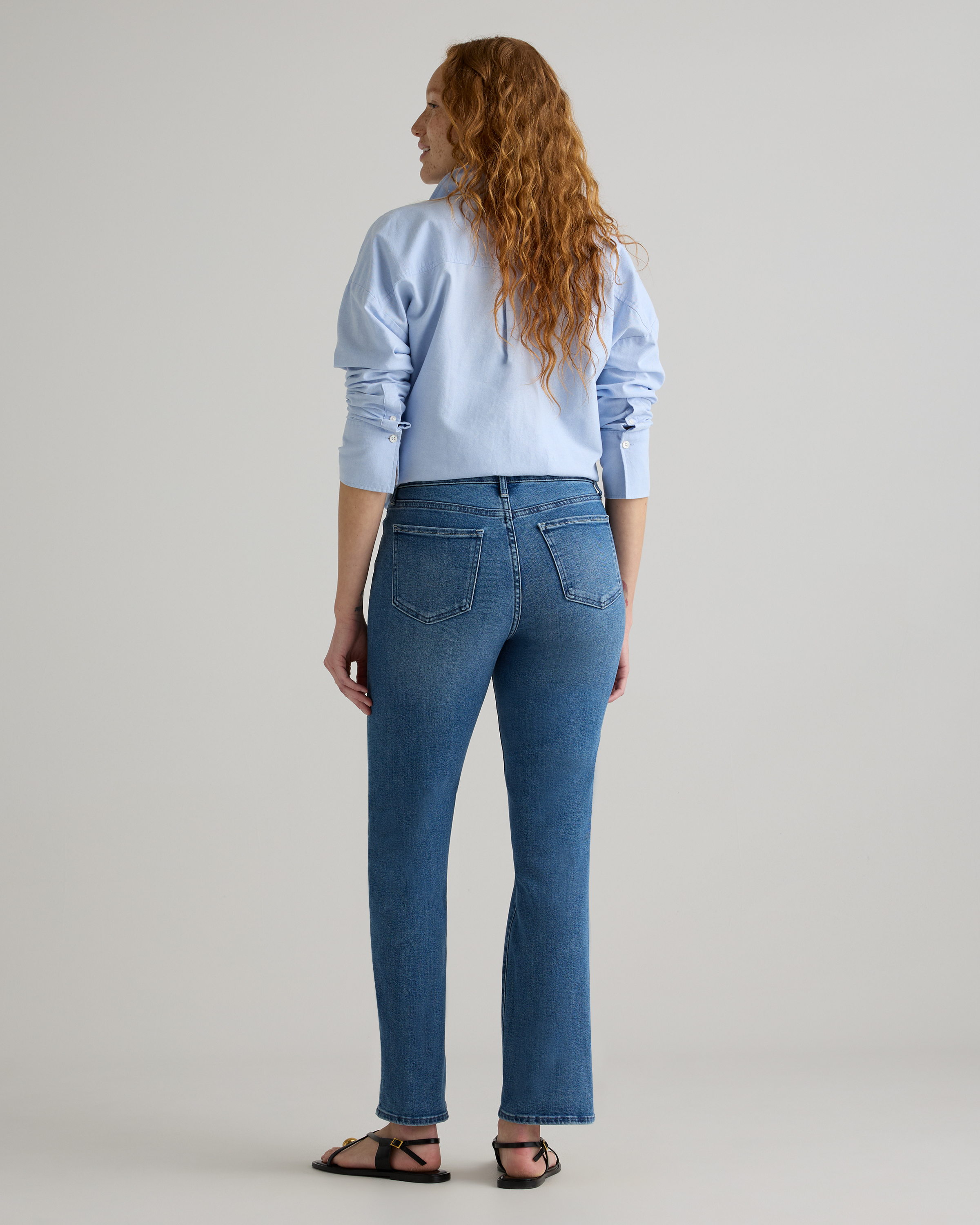 Bella Stretch Straight Jeans — Image 49