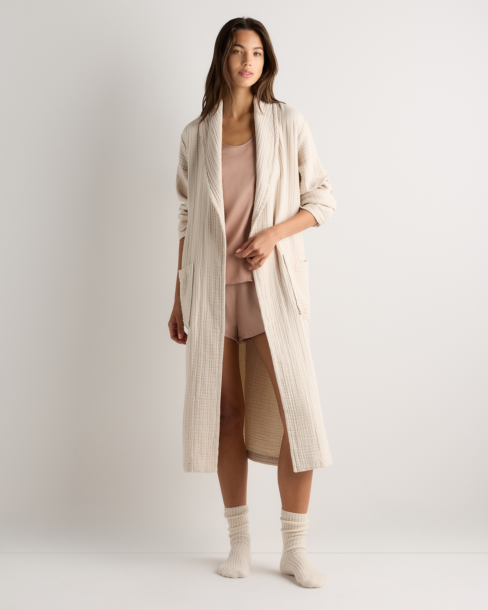 Soft Layered Turkish Cotton Robe — Image 18