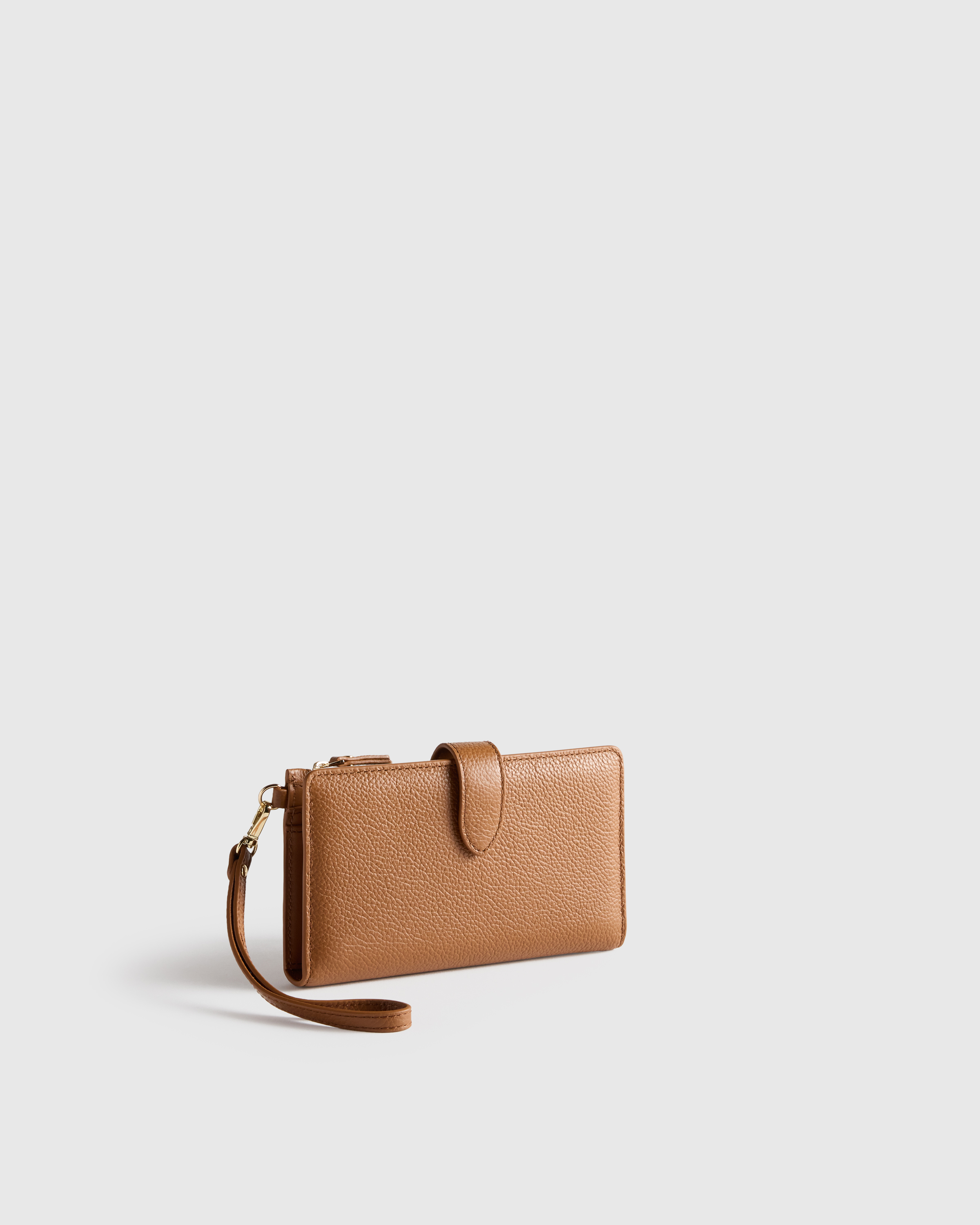 Italian Leather Phone Bi-Fold Wristlet — Image 18