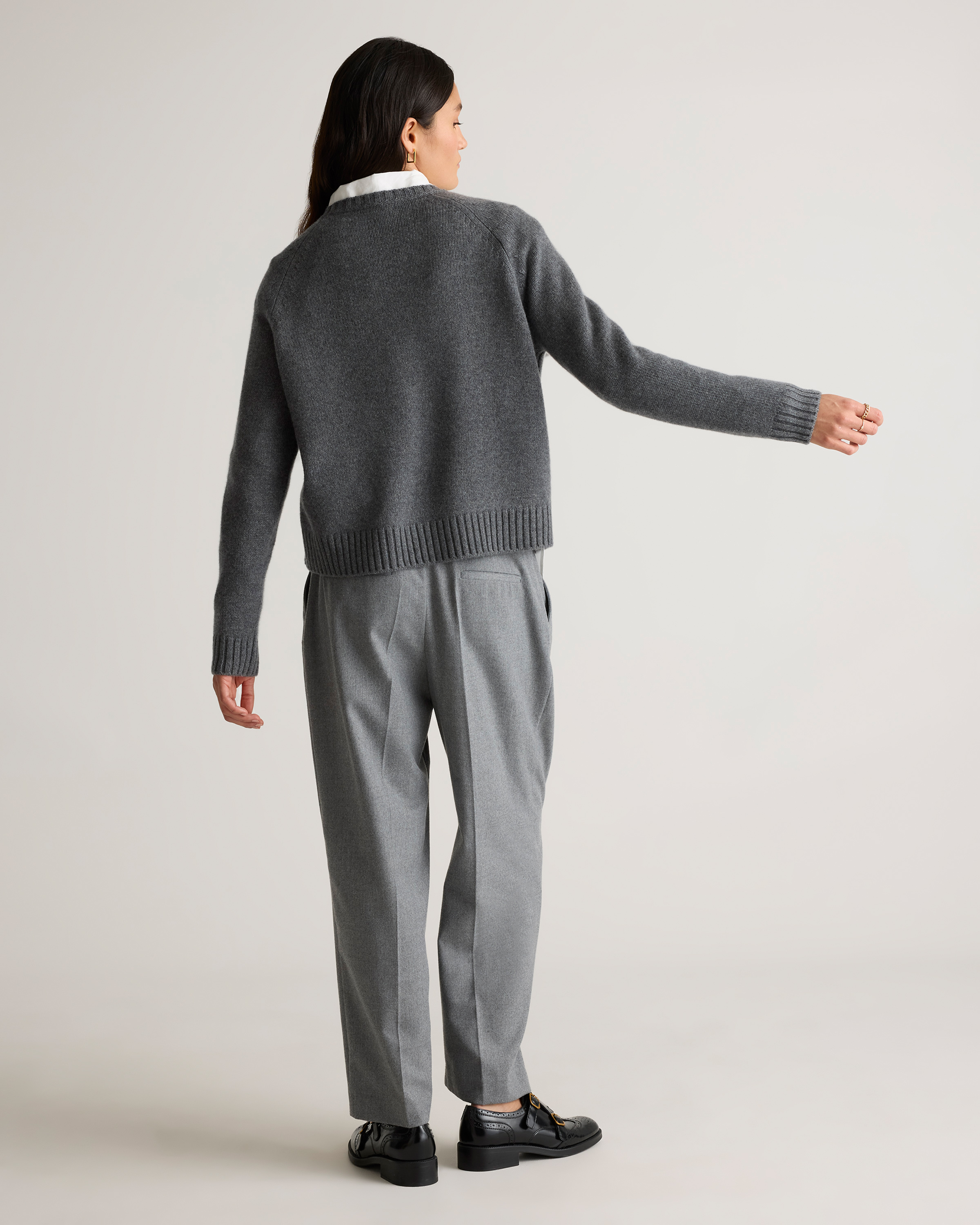 Luxe Baby Cashmere Crewneck Sweater — Image 21