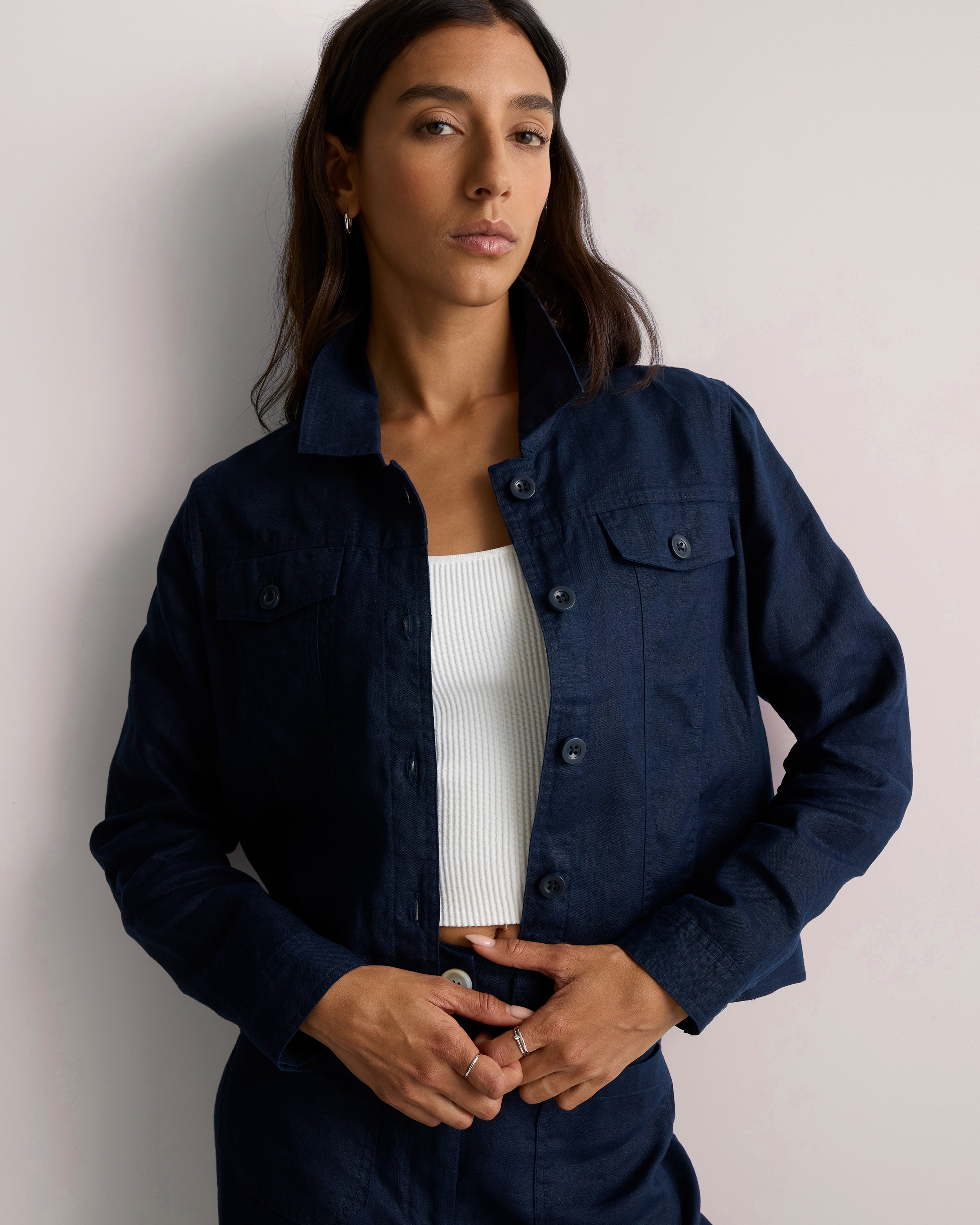 100% European Linen Jacket — Image 10