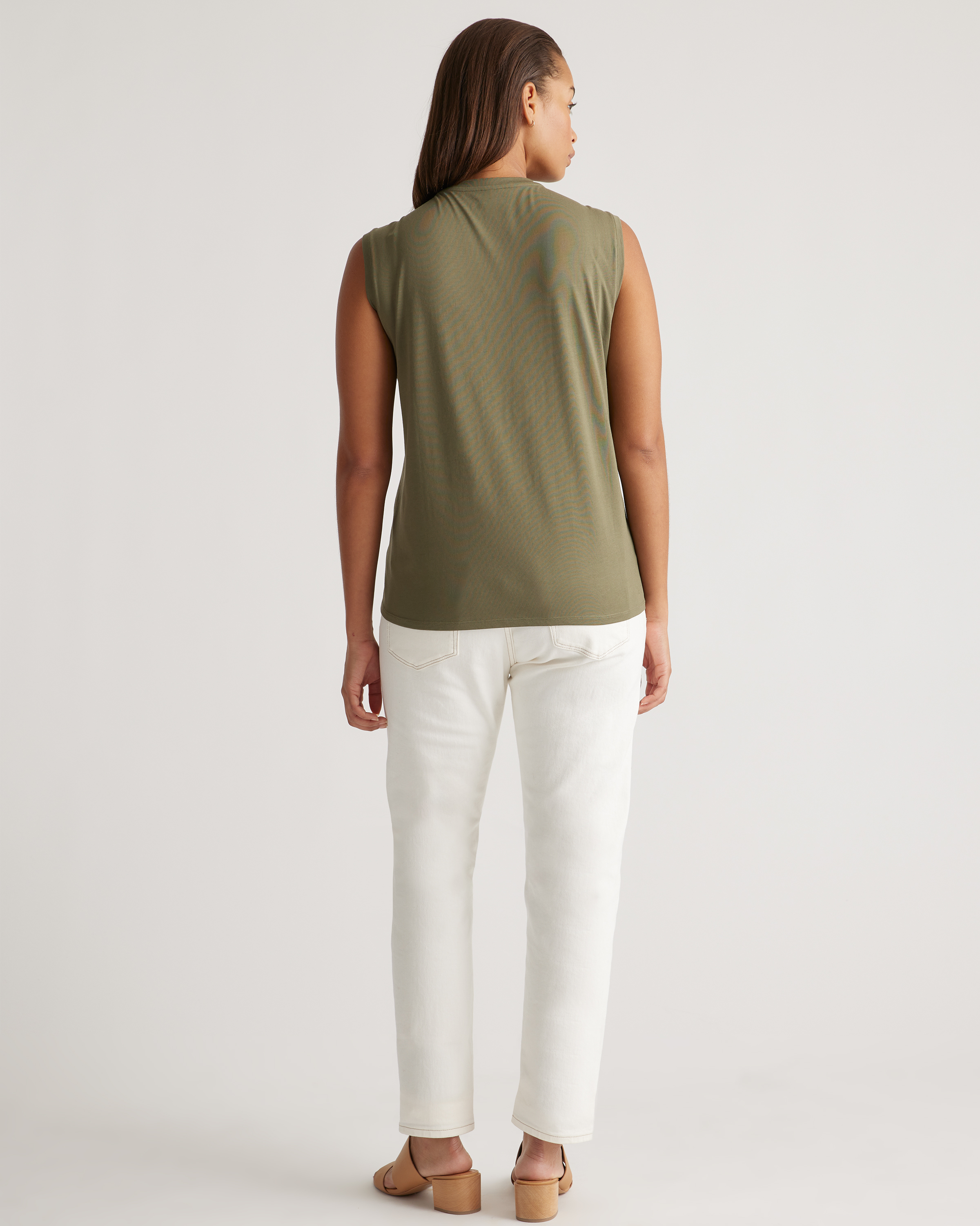 Cotton Modal Muscle Tank — Image 19