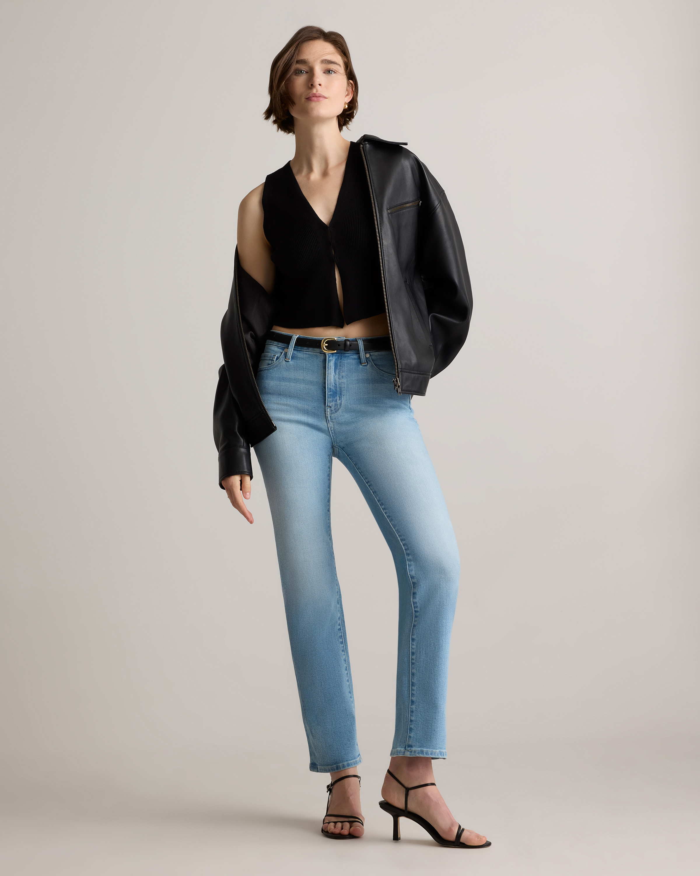 Bella Stretch Straight Jeans — Image 123