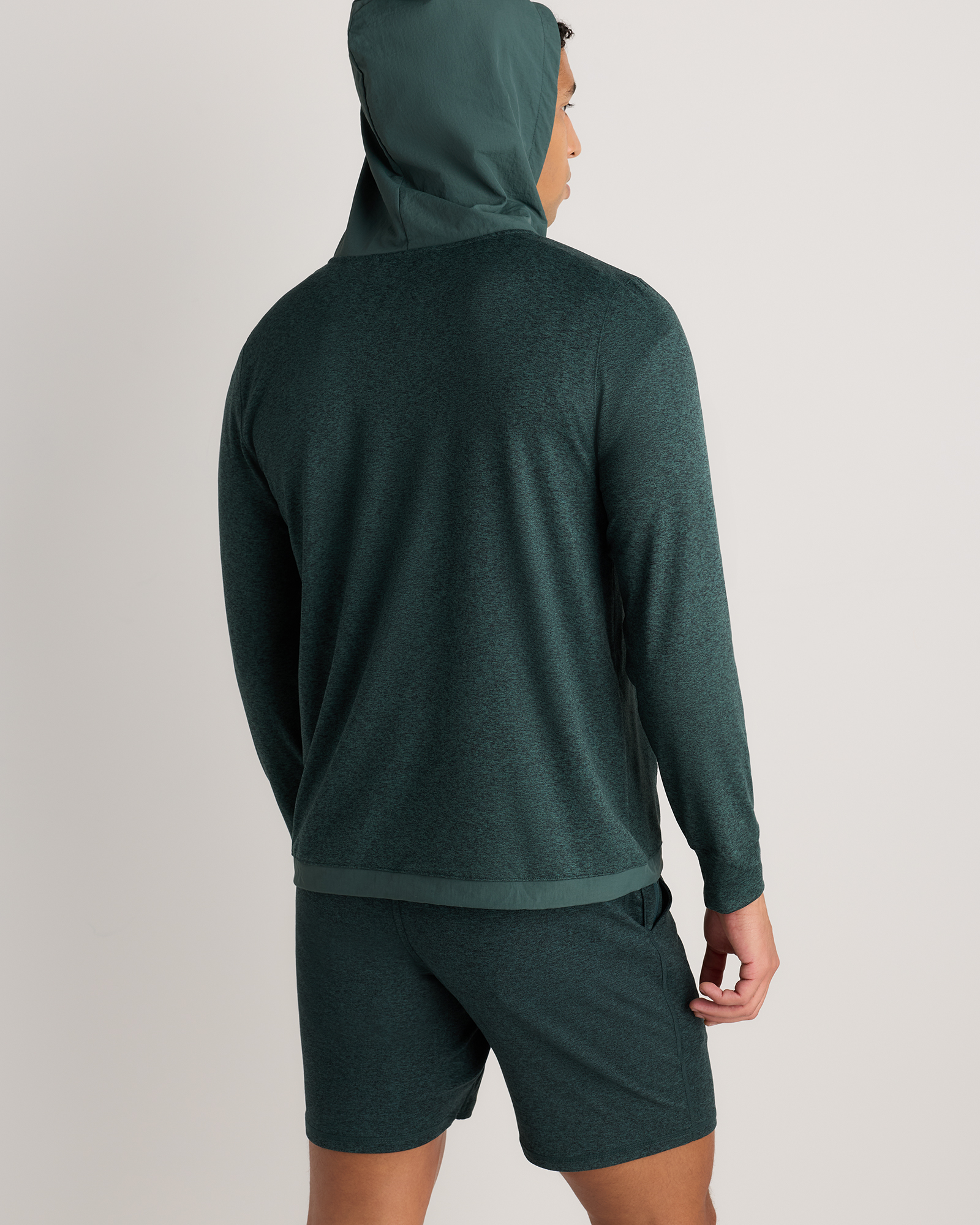 Flowknit Performance Hybrid Pullover Hoodie — Image 9