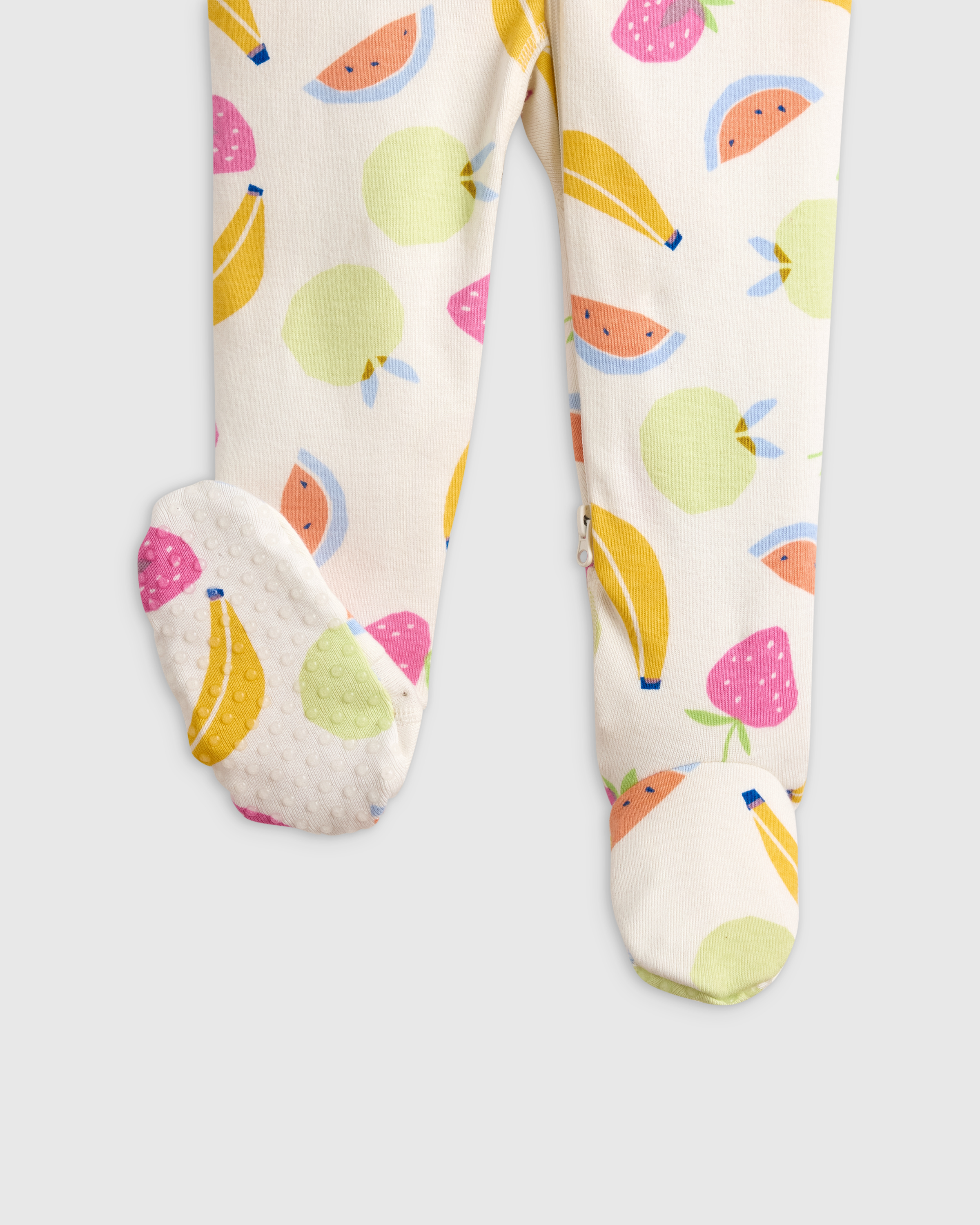 100% Organic Cotton Footie Pajama — Image 19