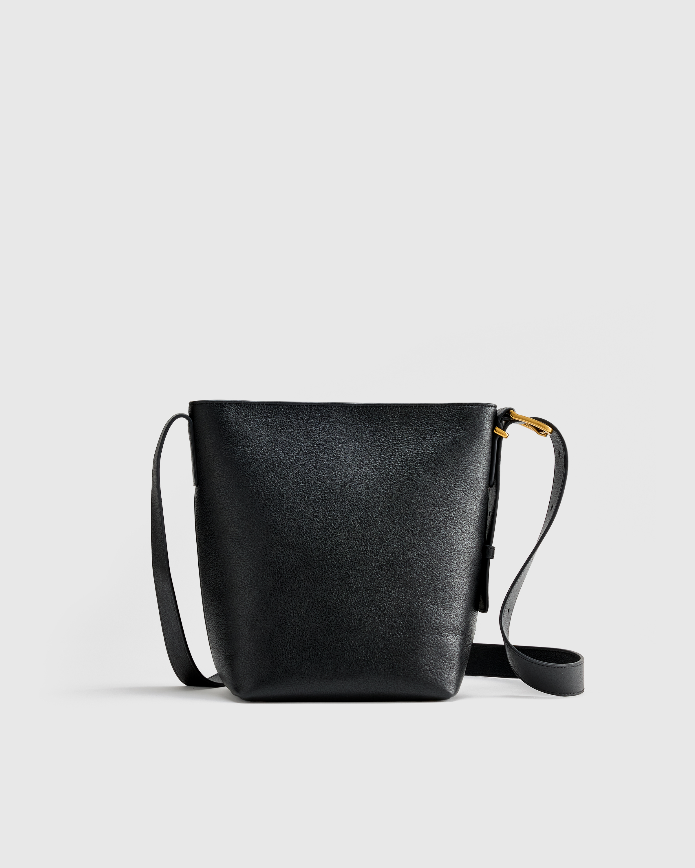 Italian Leather Bucket Crossbody — Image 10
