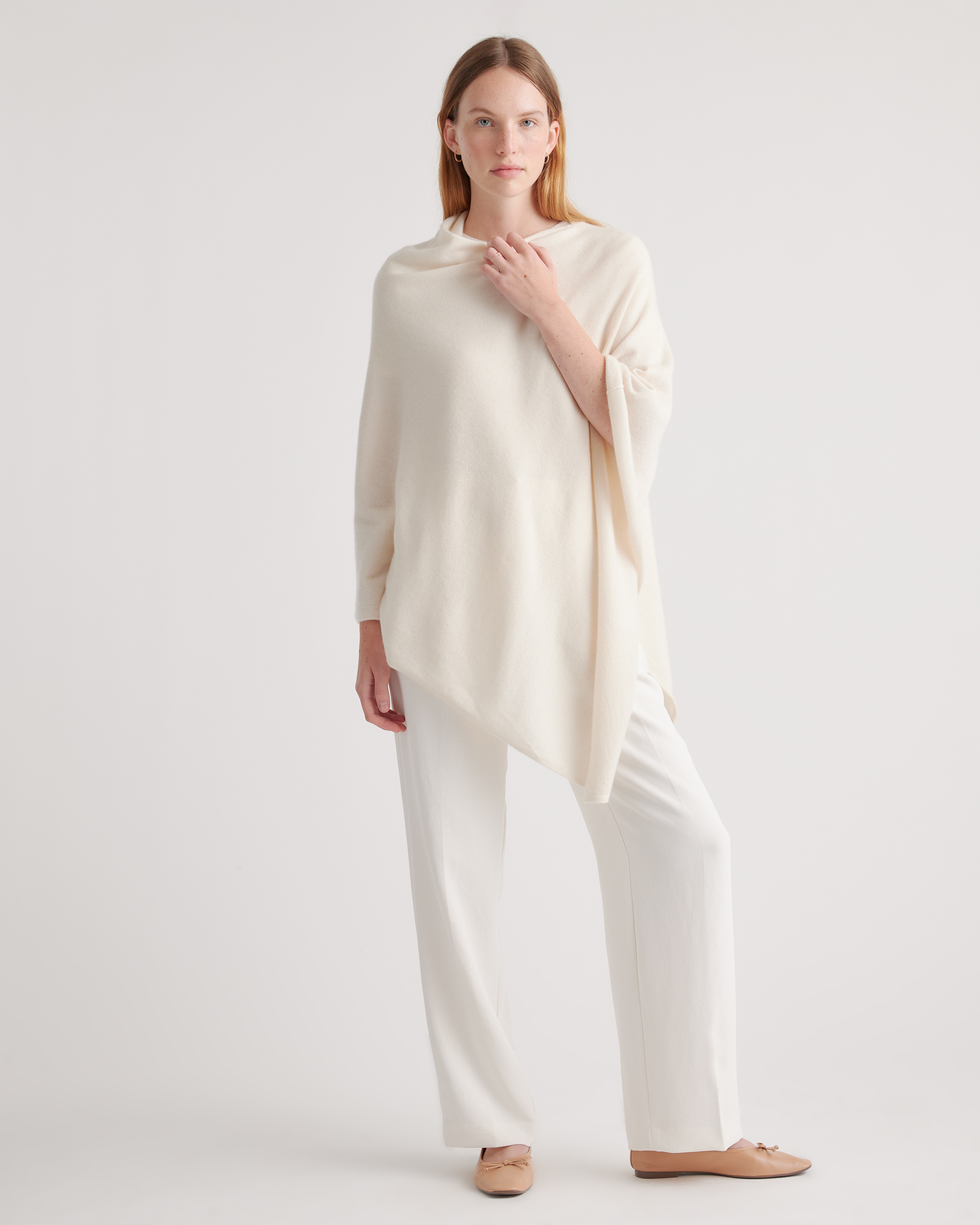 Mongolian Cashmere Poncho — Image 15