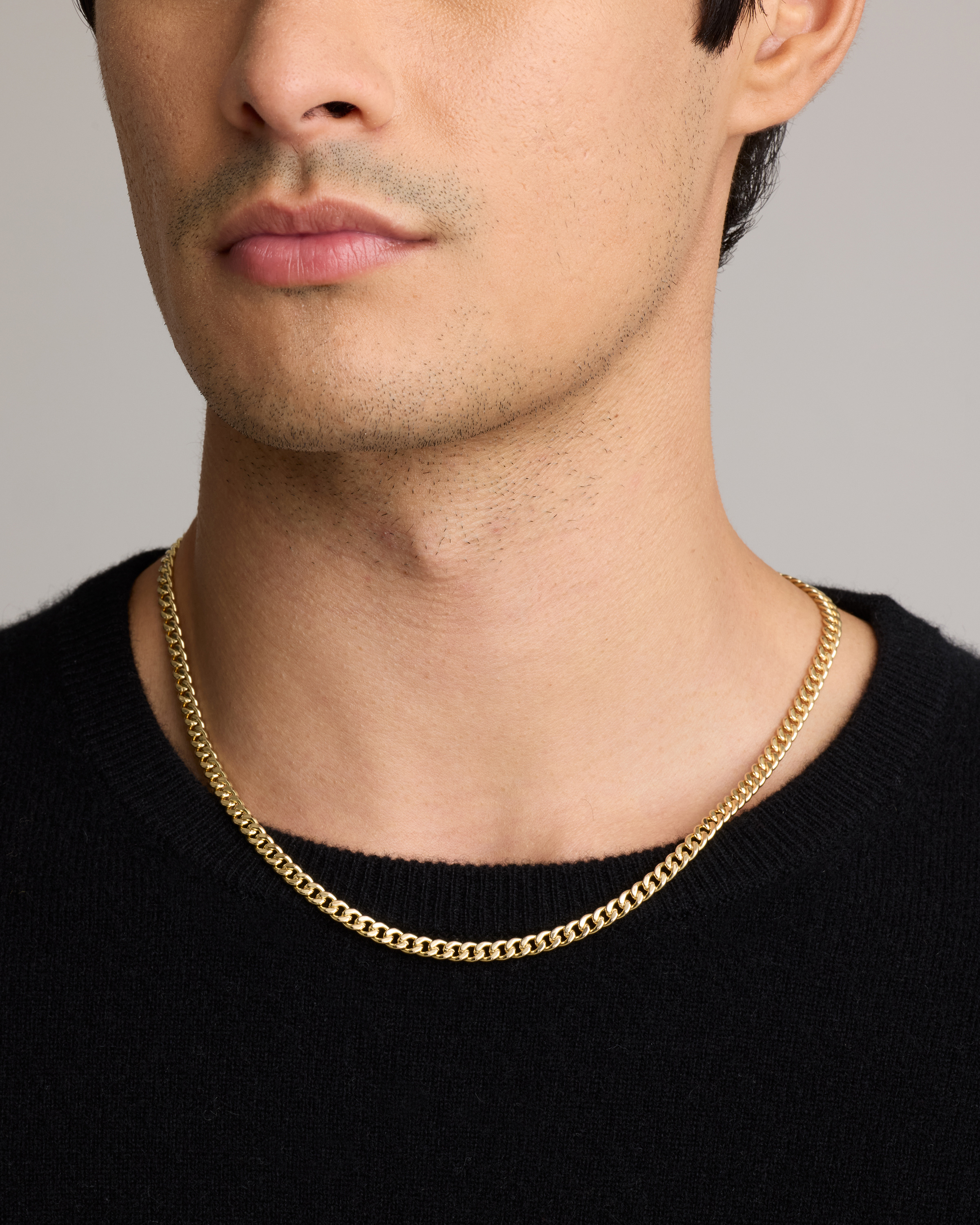 Cuban Curb Chain Necklace — Image 5