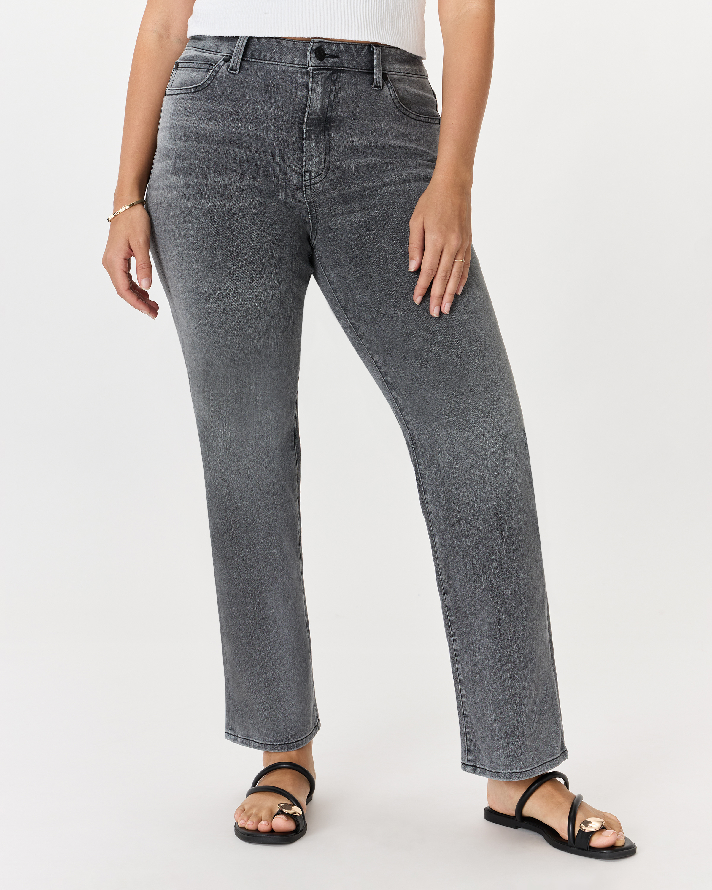 Bella Stretch Straight Jeans — Image 30