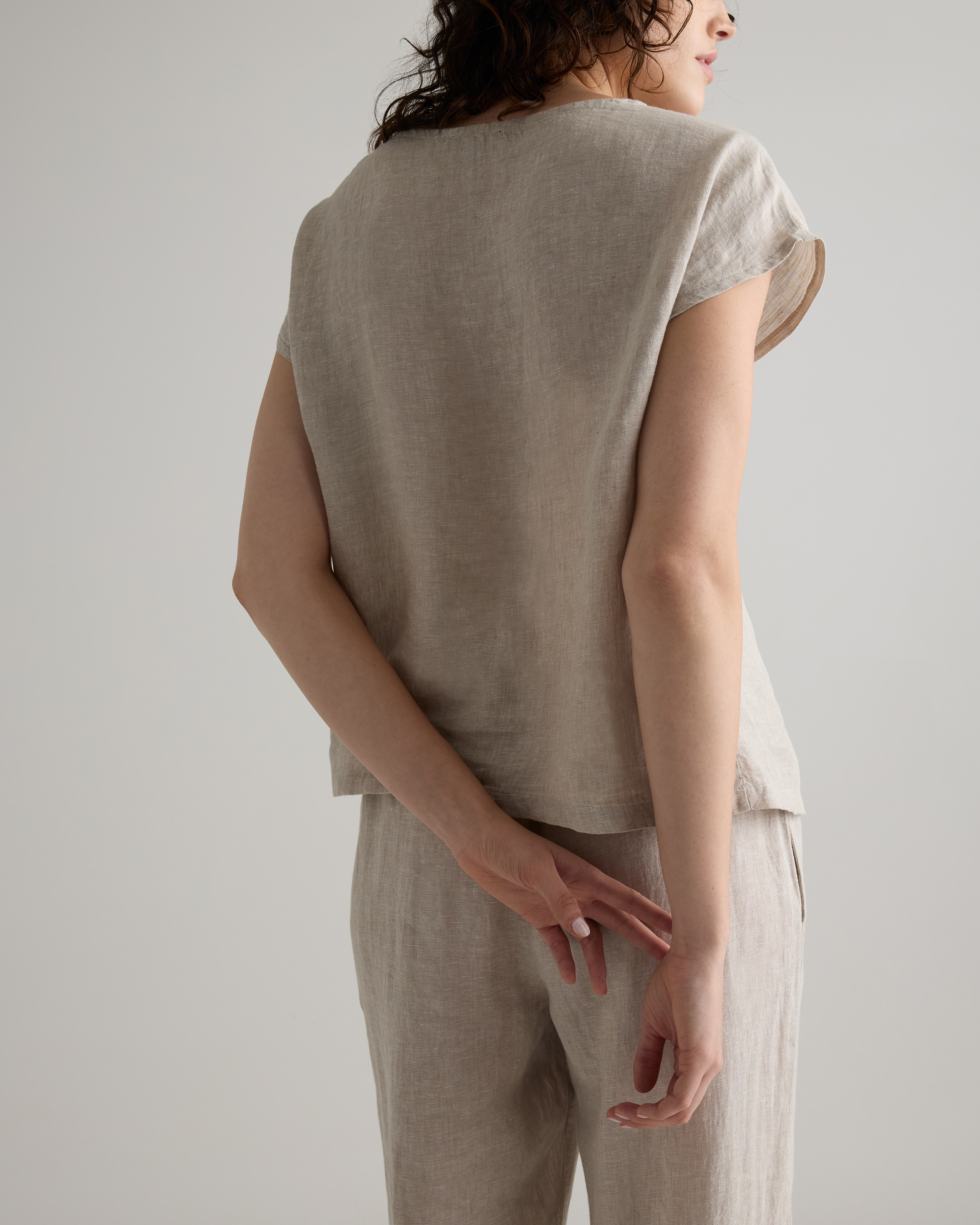 100% European Linen Pajama Set — Image 15