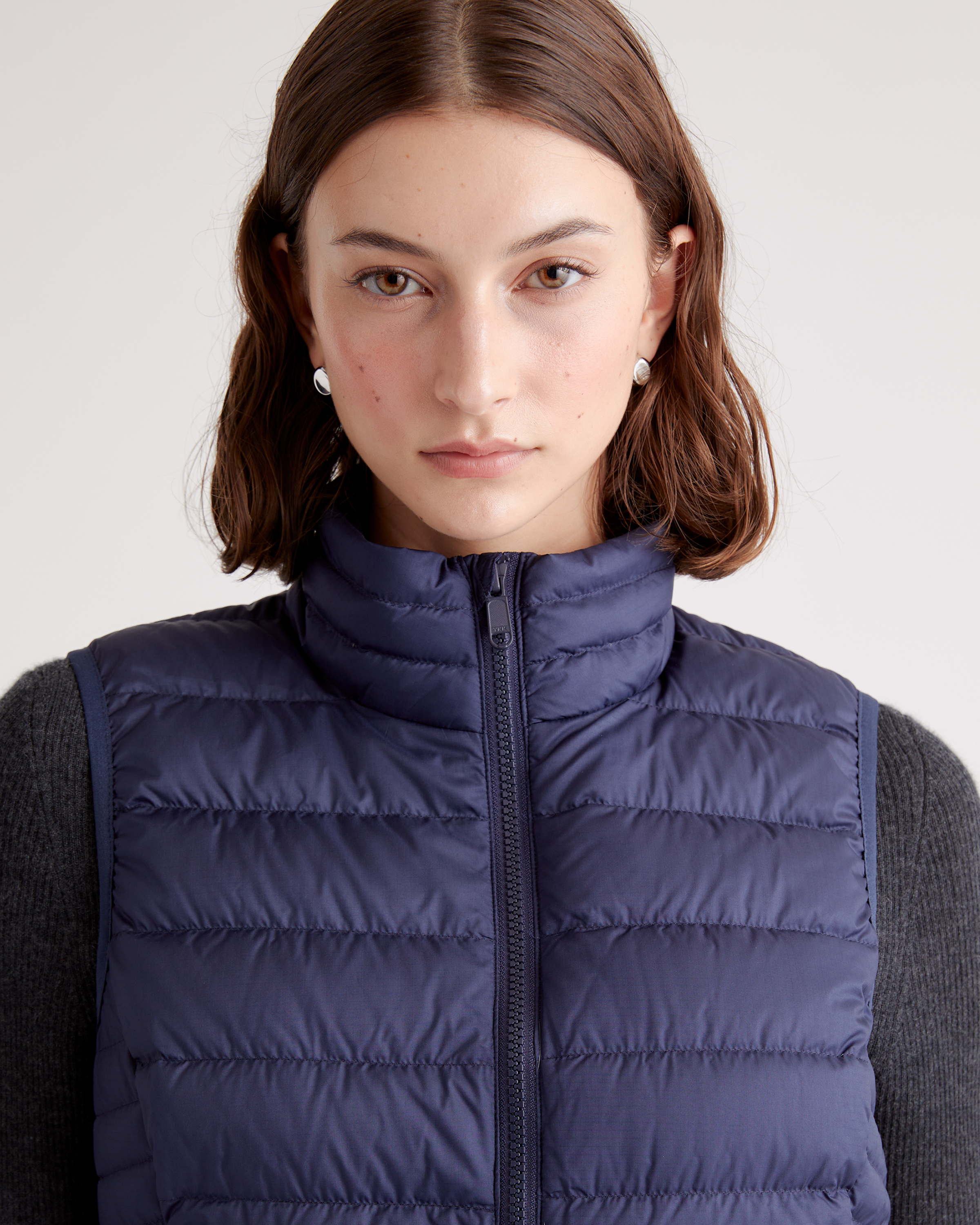 Lightweight Down Packable Puffer Vest — Image 5