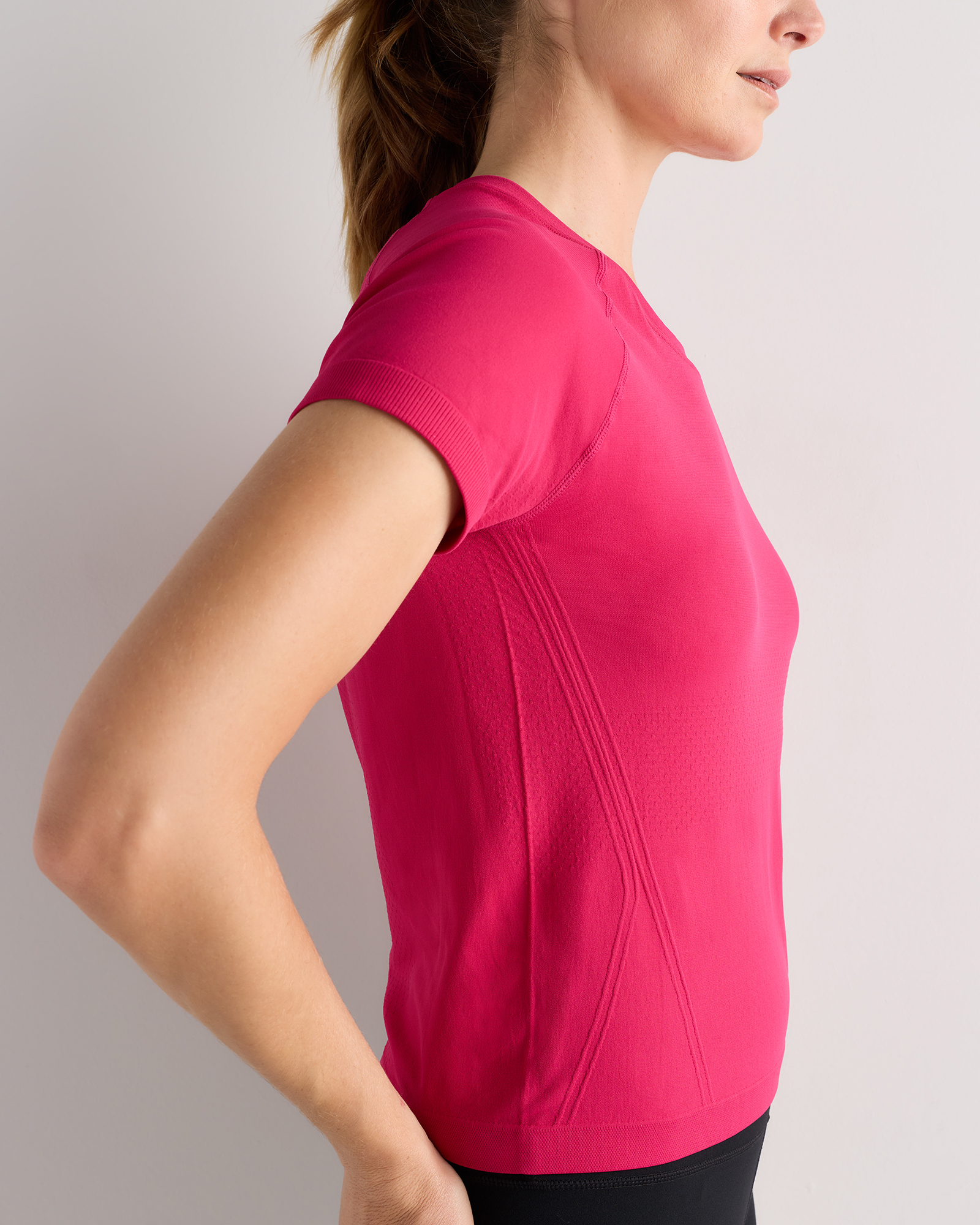 Seamless Waist-Length Tee — Image 13