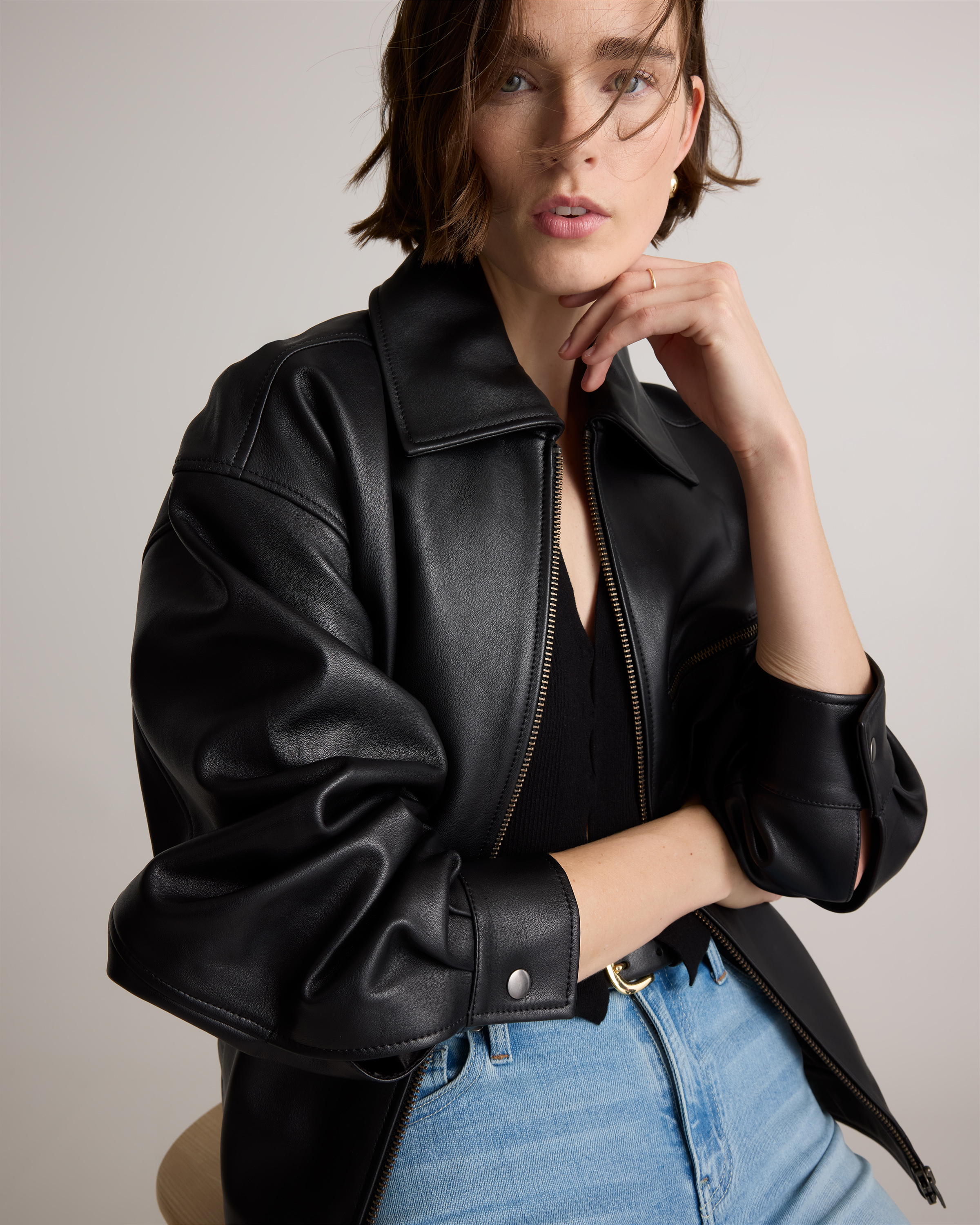 Bella Stretch Straight Jeans — Image 55