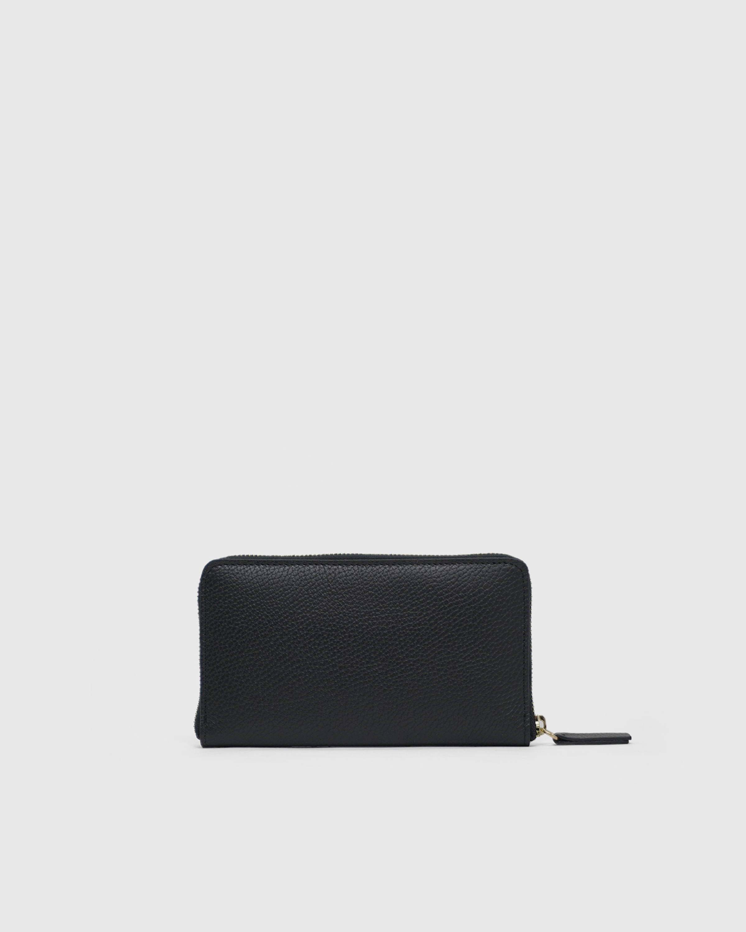 Italian Pebbled Leather Continental Wallet — Image 24