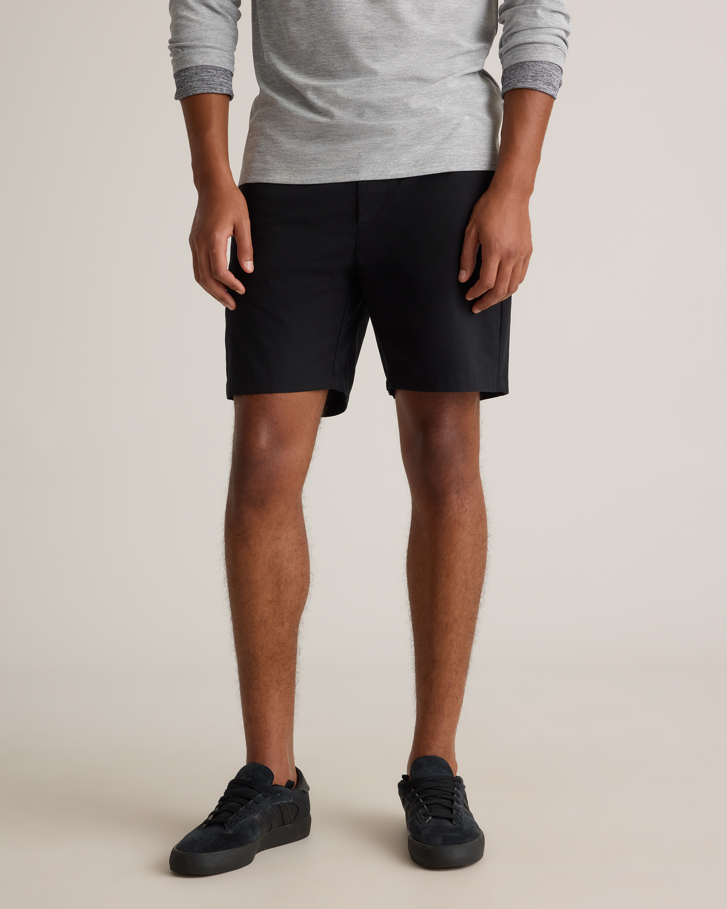Organic Cotton Classic Stretch Chino Shorts - 7" — Image 8