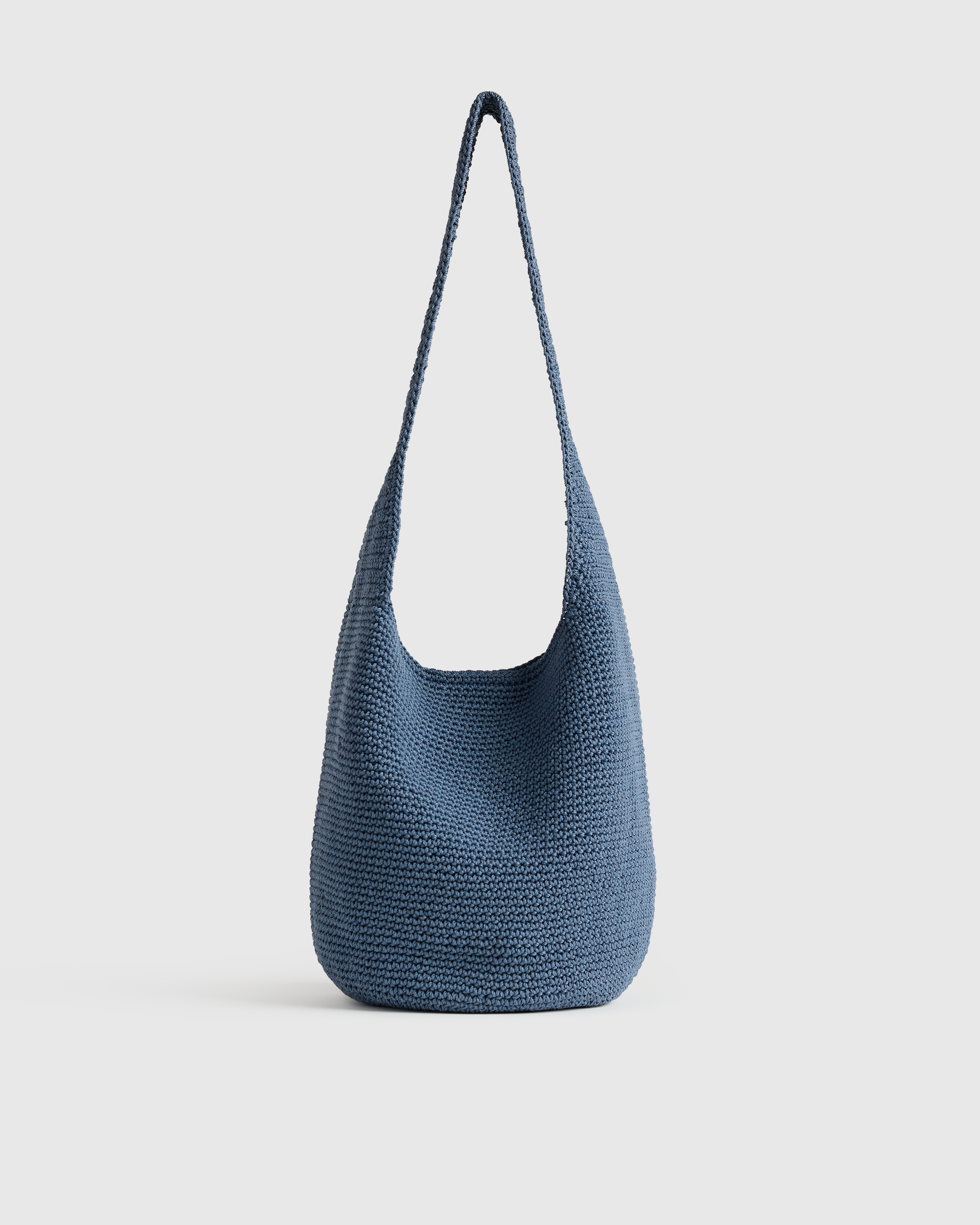 Hand Crochet Hobo Shoulder Bag — Image 22