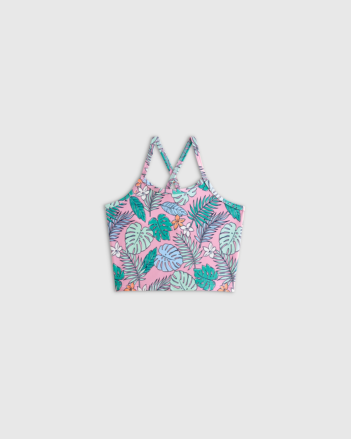 Tankini and Long Sleeve Raglan Rash Guard Set — Image 20