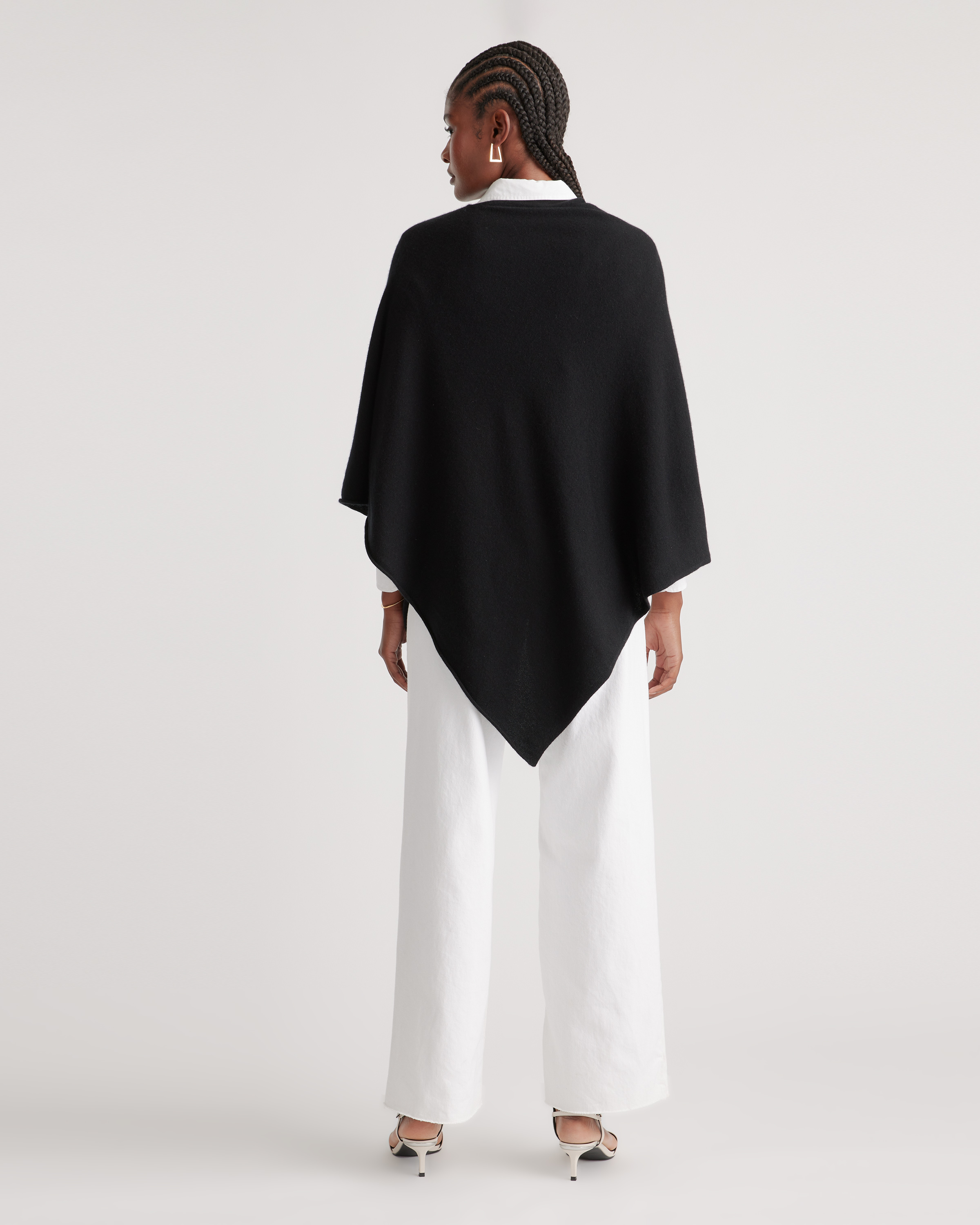 Mongolian Cashmere Poncho — Image 12