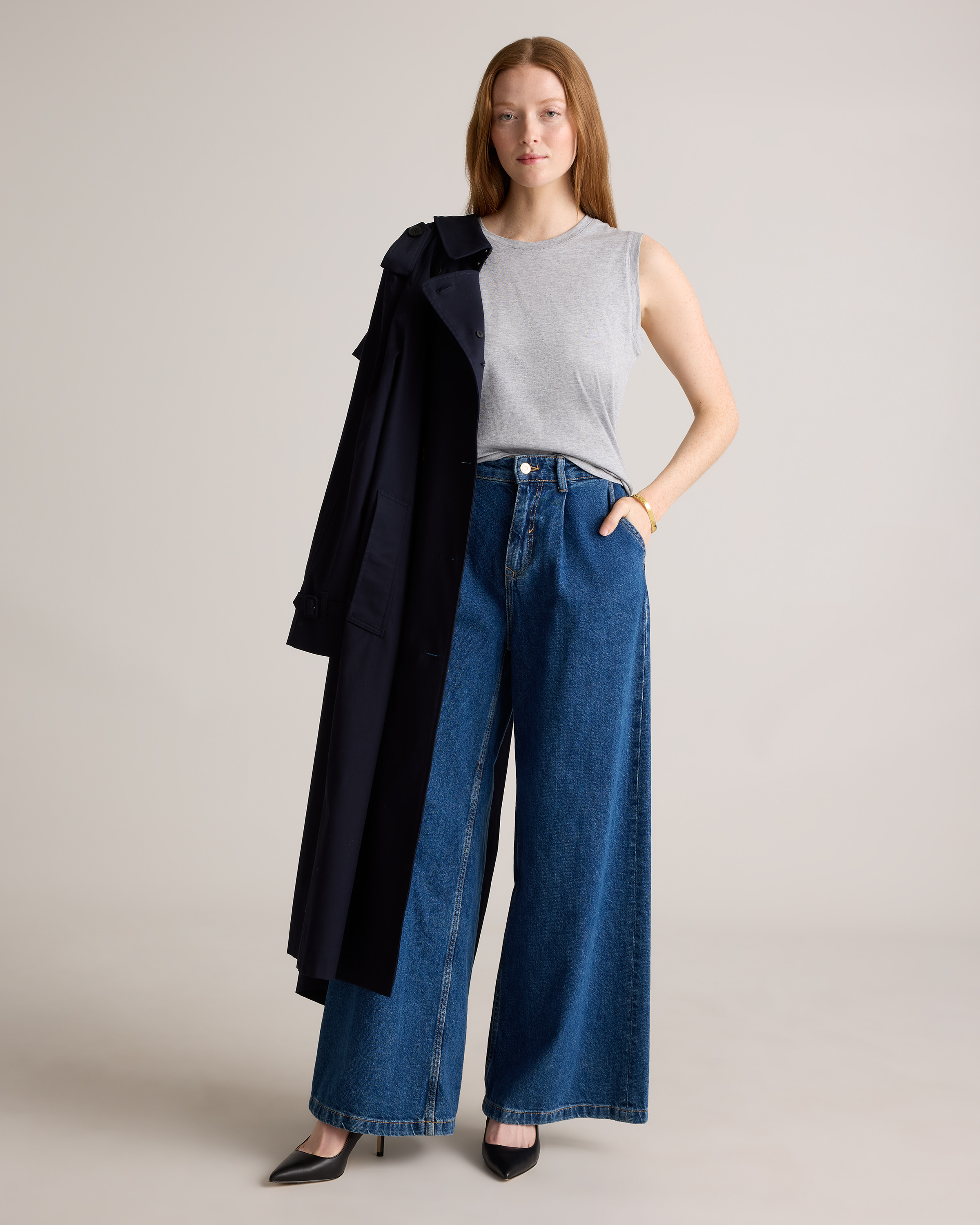 Cotton Modal Muscle Tank — Image 26