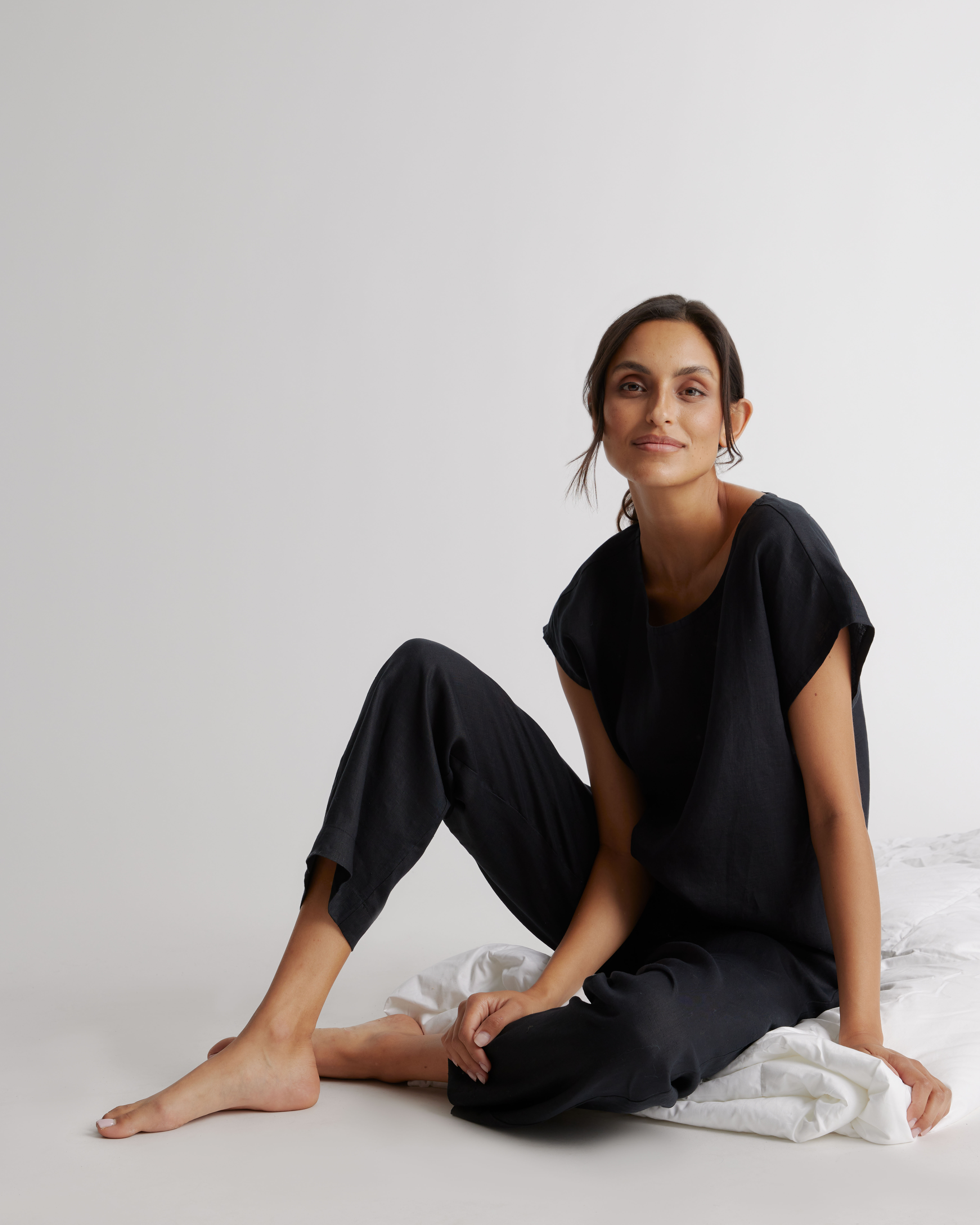 100% European Linen Pajama Set — Image 11