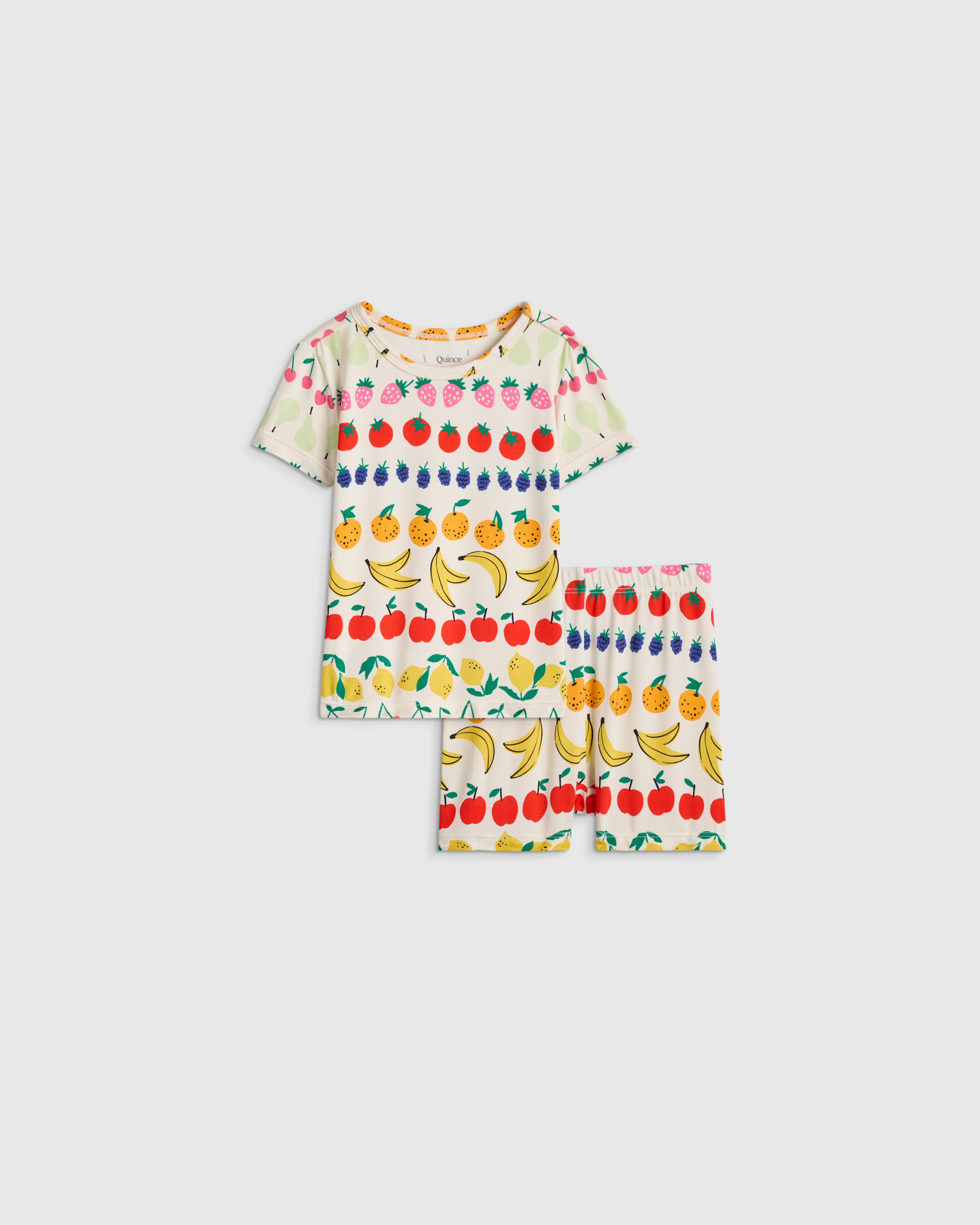 Bamboo Short Sleeve and Shorts Pajama Set — Image 5