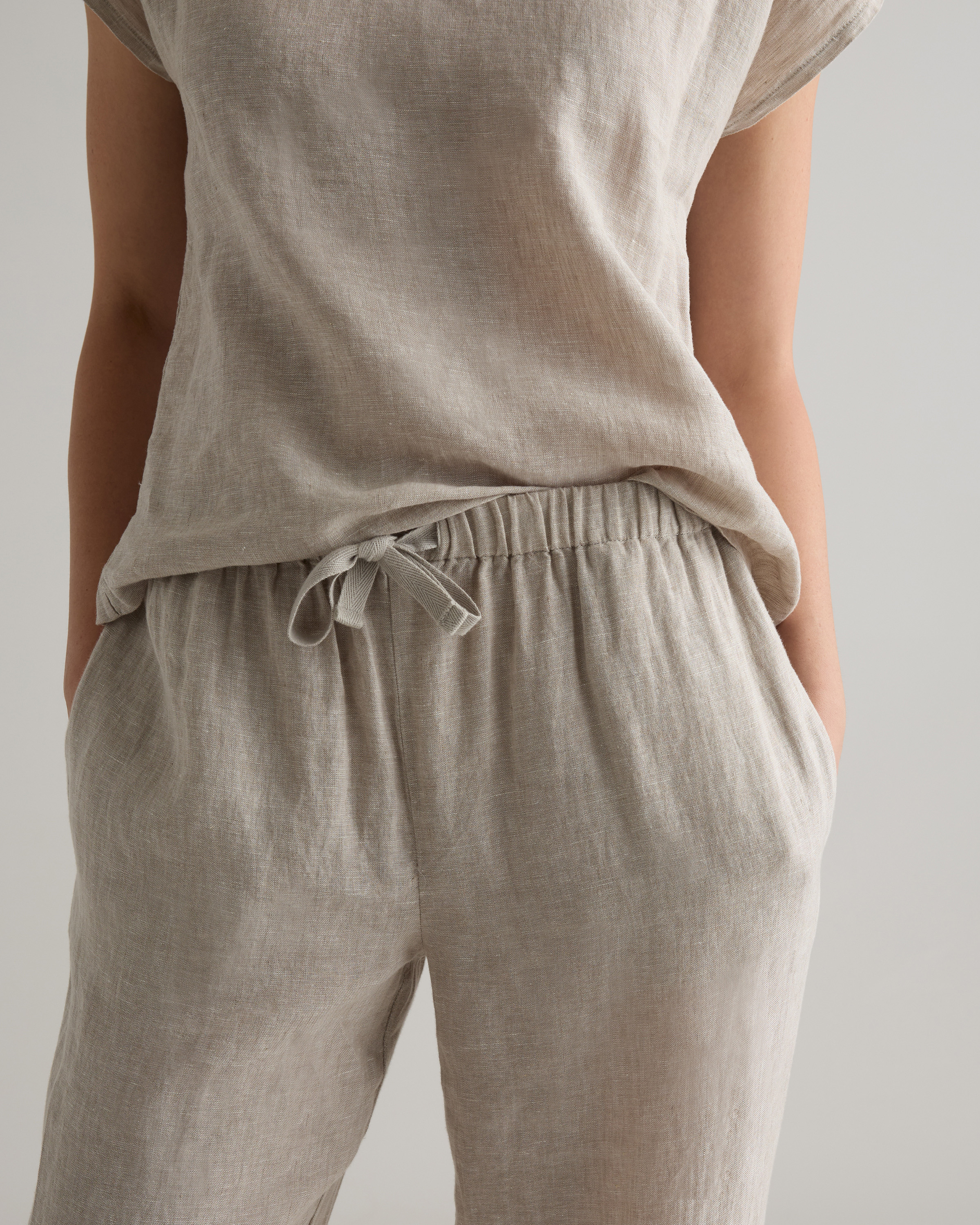 100% European Linen Pajama Set — Image 8