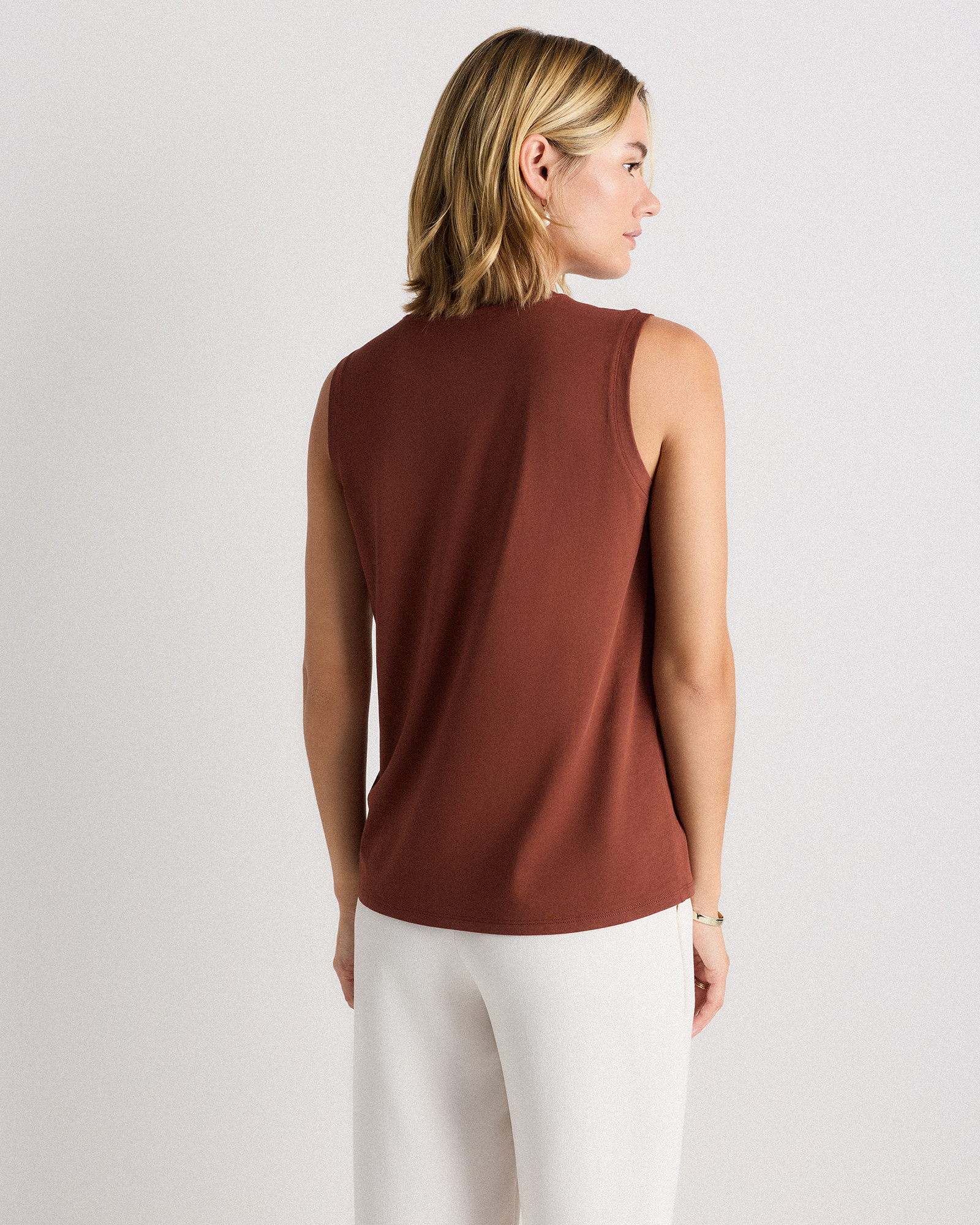 Cotton Modal Muscle Tank — Image 23