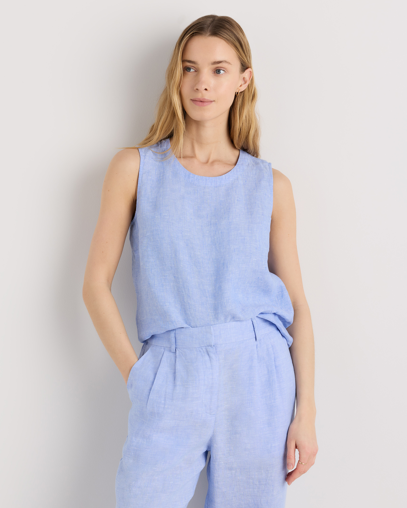 100% European Linen Tank — Image 54