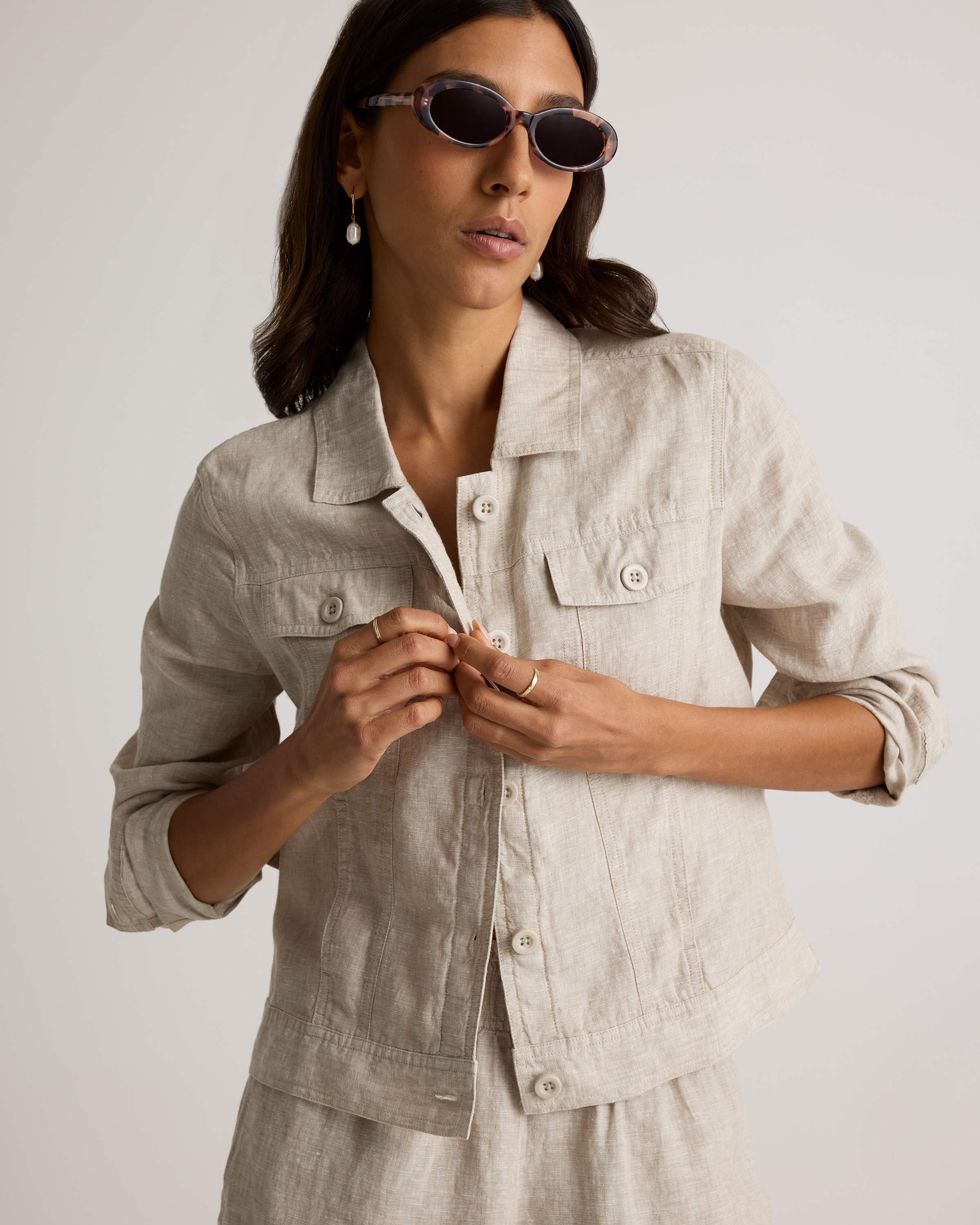 100% European Linen Jacket — Image 7