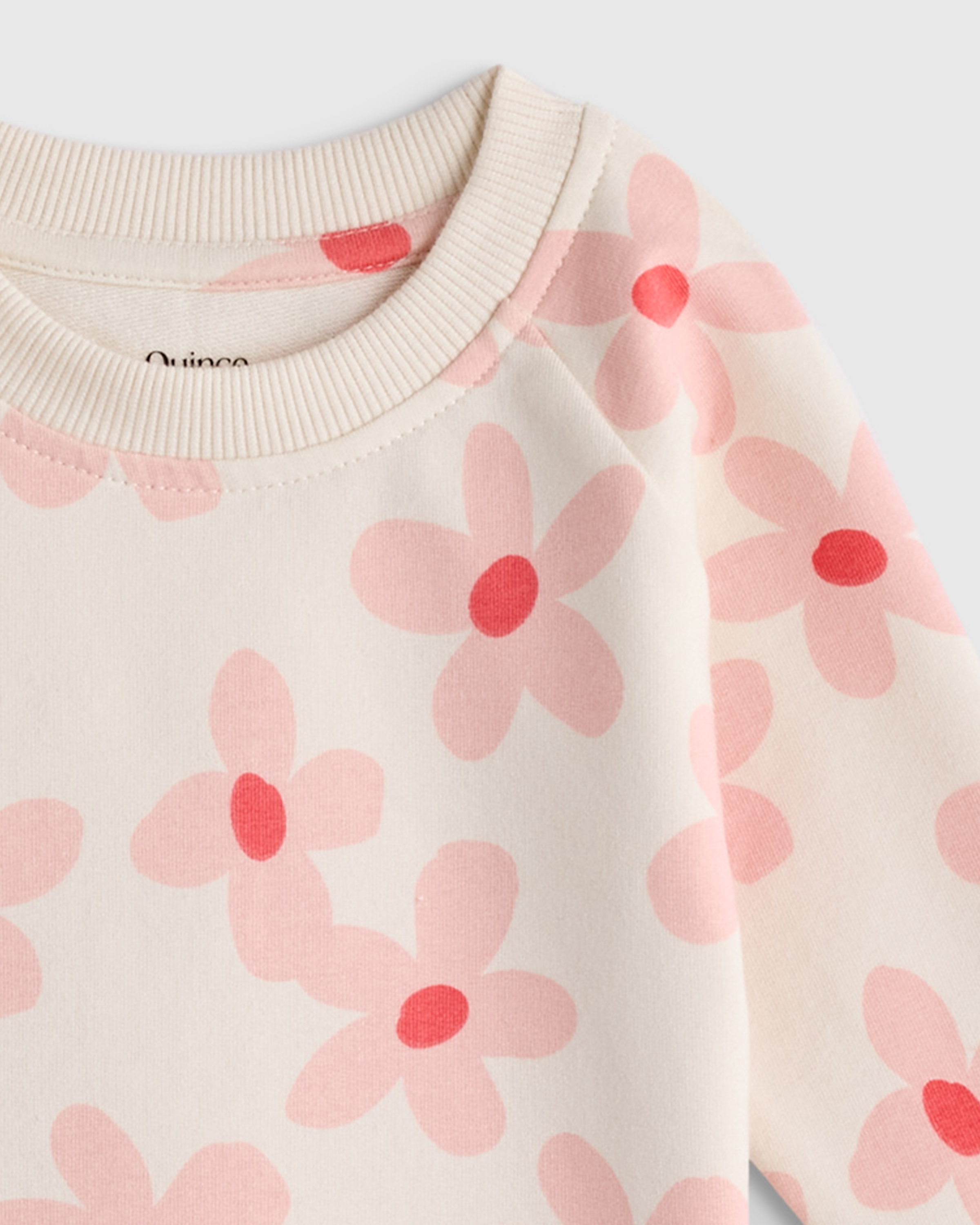 Organic Cotton French Terry Crew Neck Sweatshirt — Image 8
