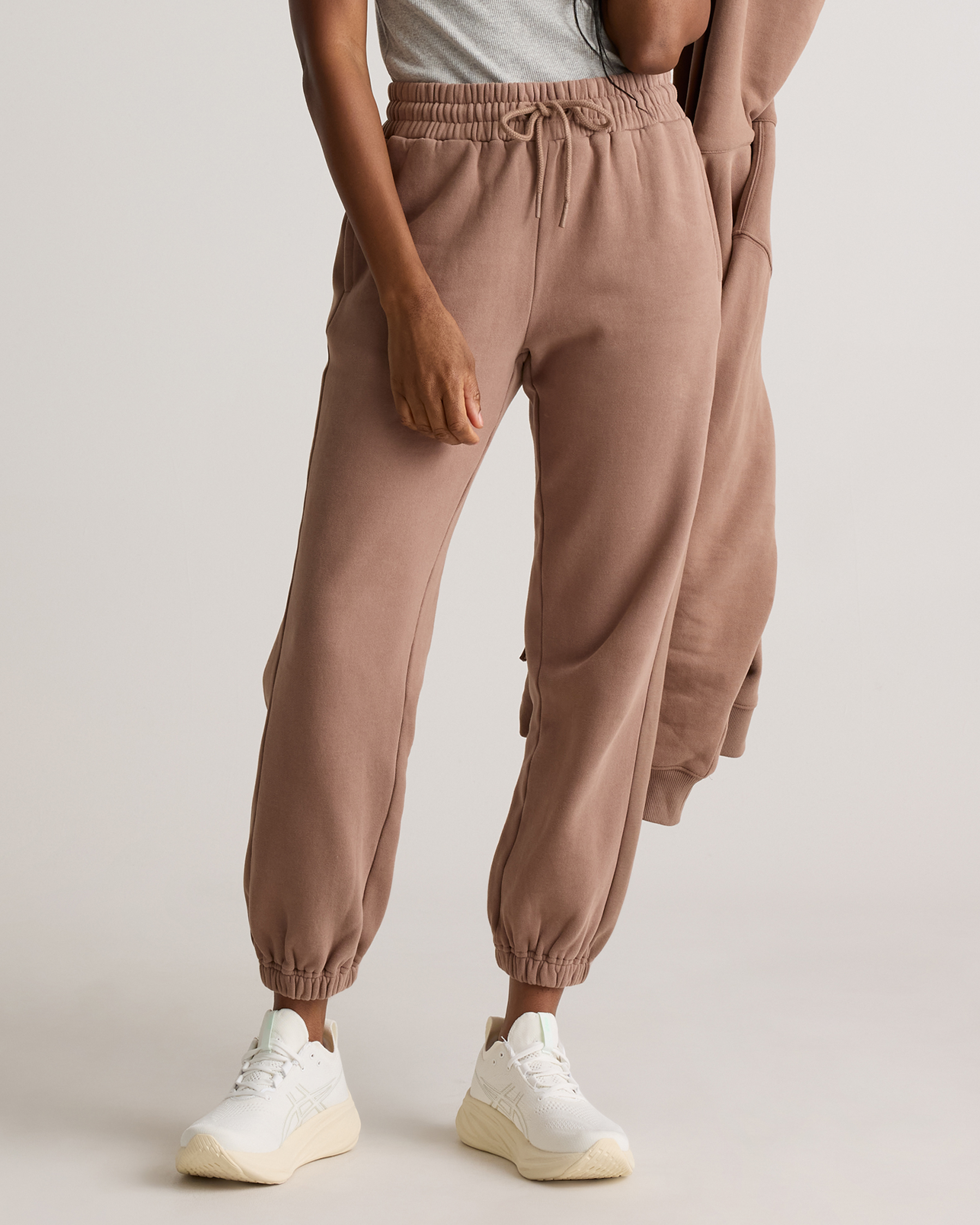 Organic Heavyweight Fleece Boyfriend Sweatpants — Image 8