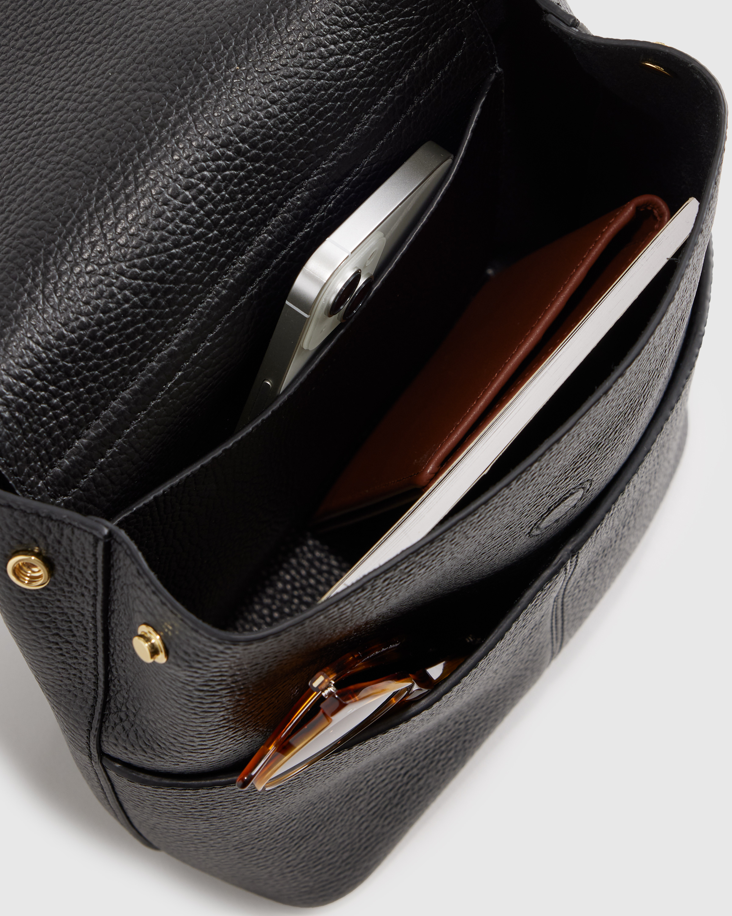 Italian Leather Small Backpack — Image 8