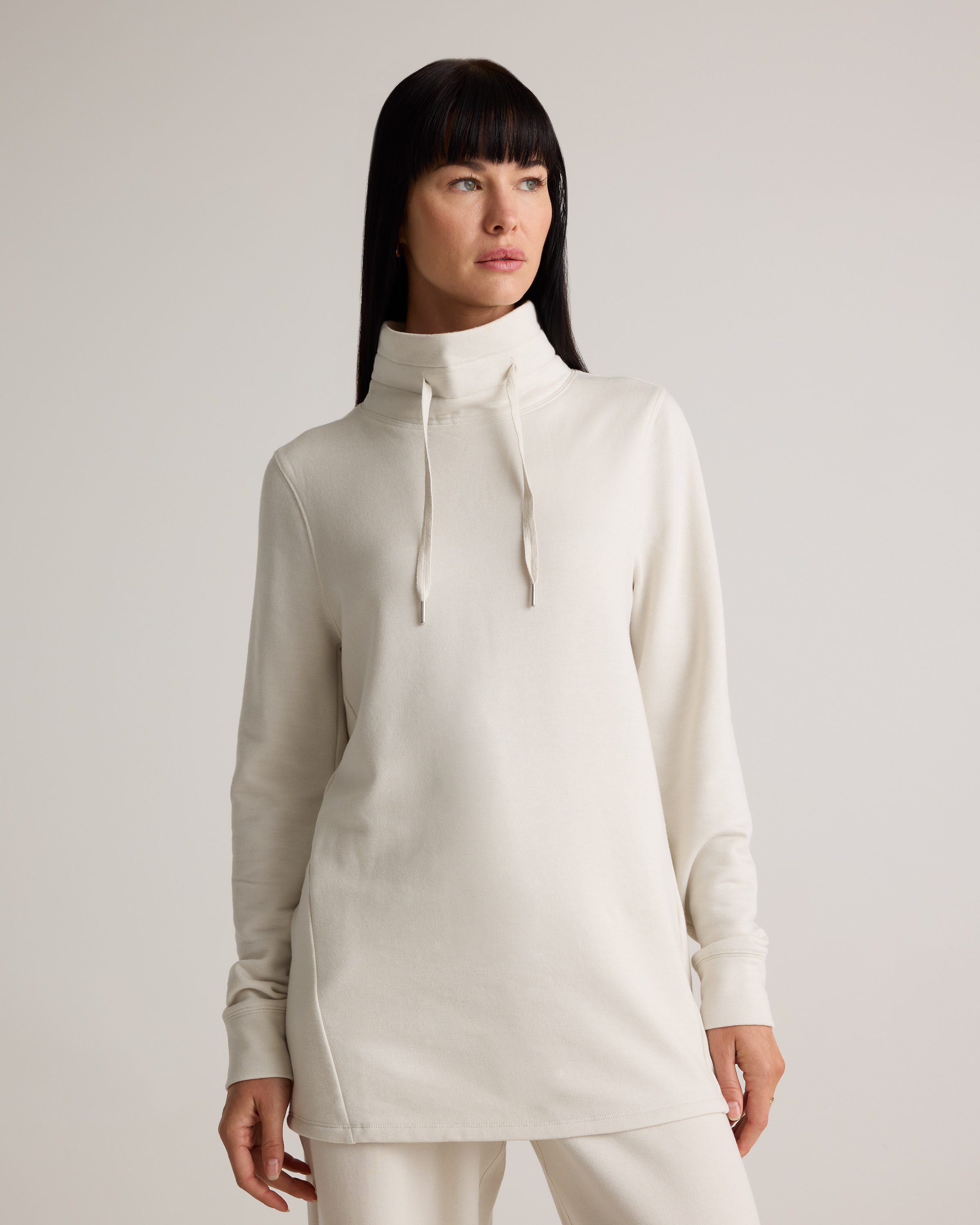 SuperSoft Fleece Mock Neck Pullover — Image 10