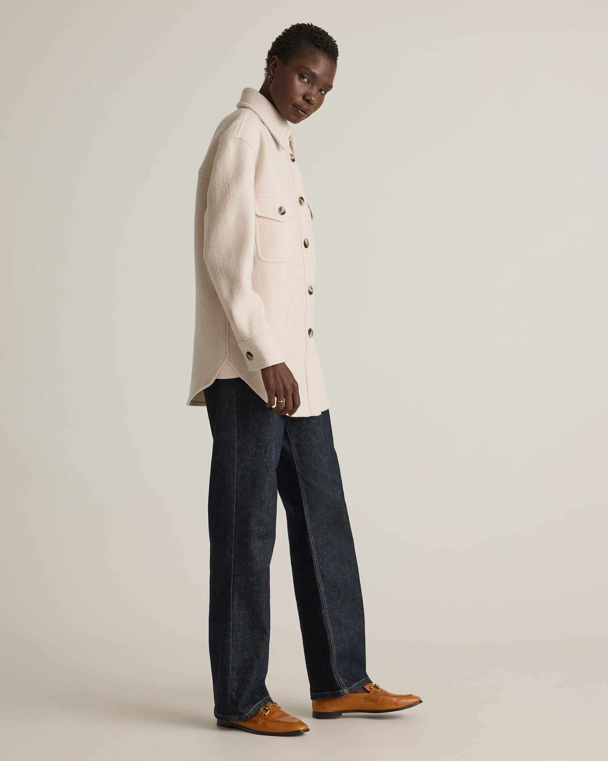 100% Merino Wool Shirt Jacket — Image 47
