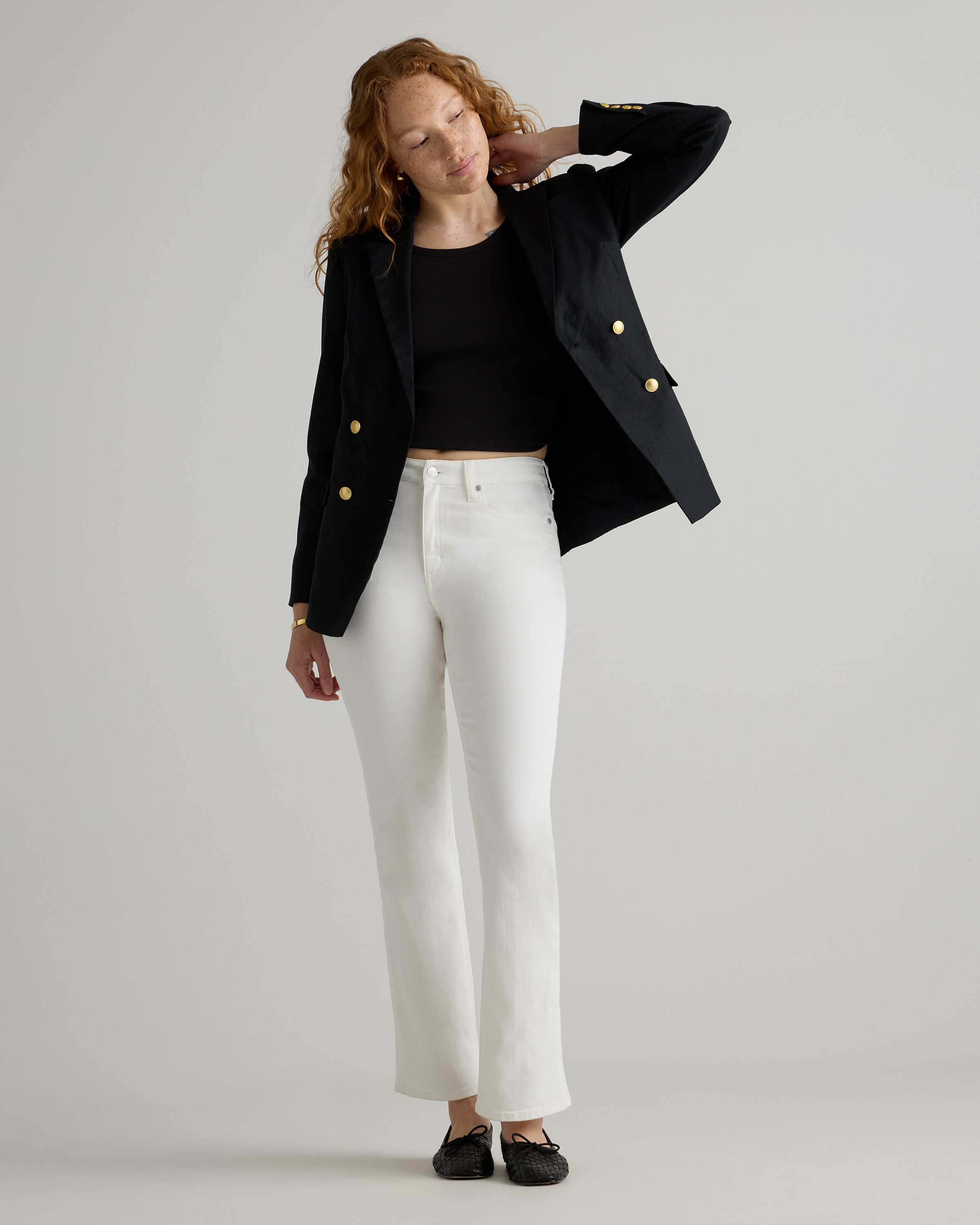 Bella Stretch Kick Flare Jeans — Image 101