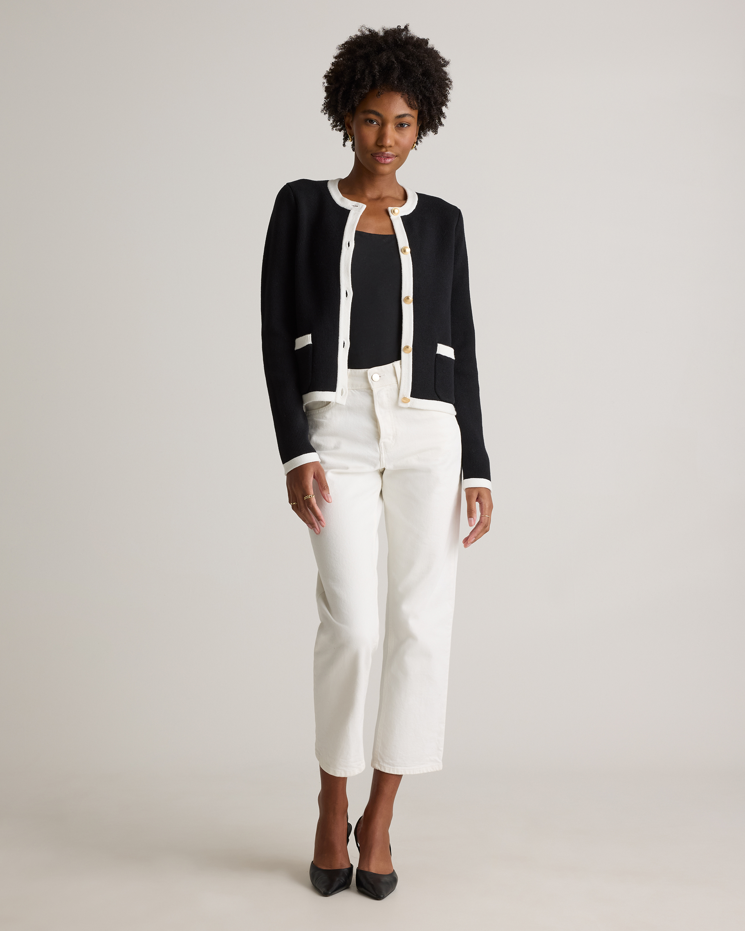 100% Organic Cotton Sweater Jacket — Image 10