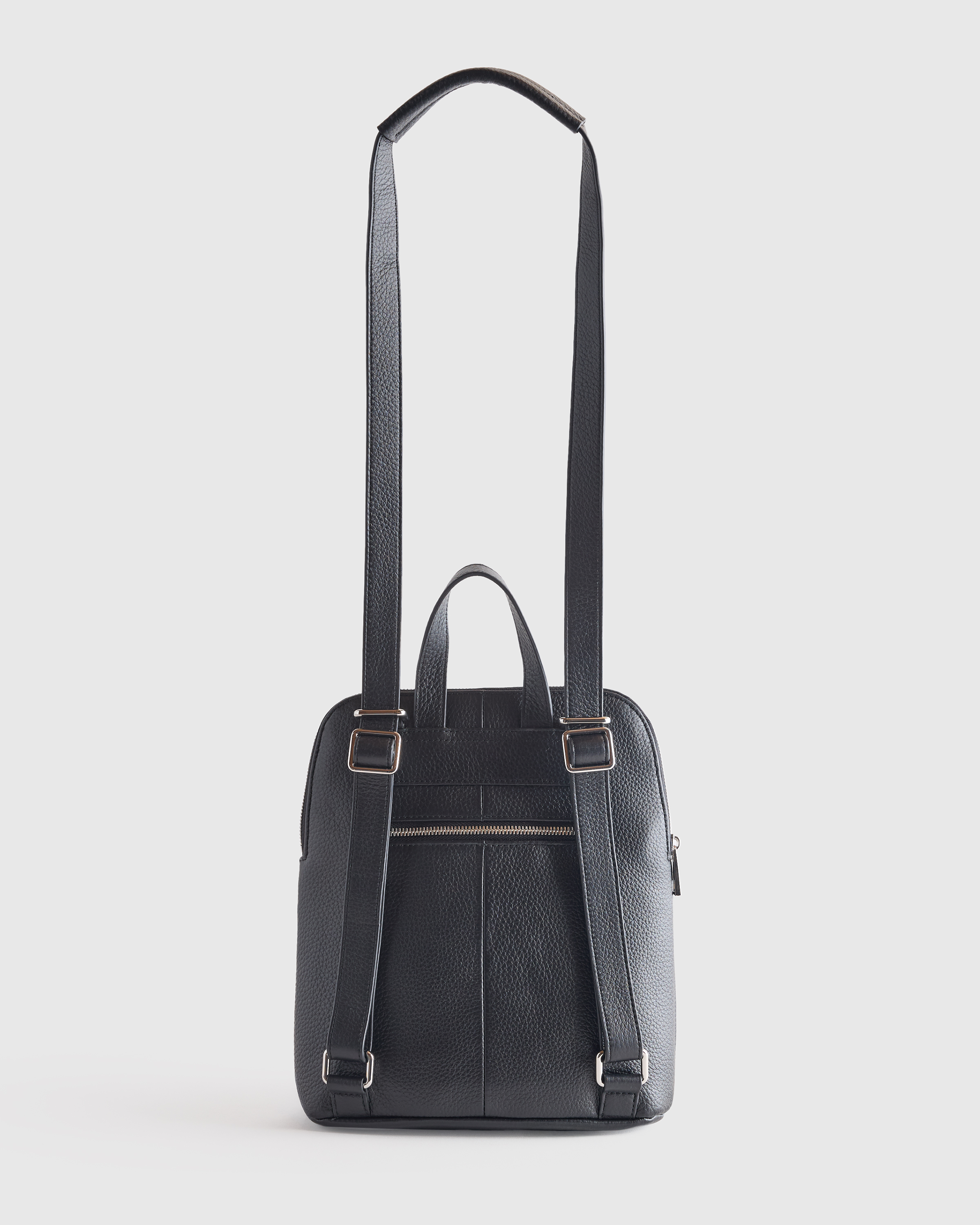 Italian Leather Mini Convertible Backpack — Image 18
