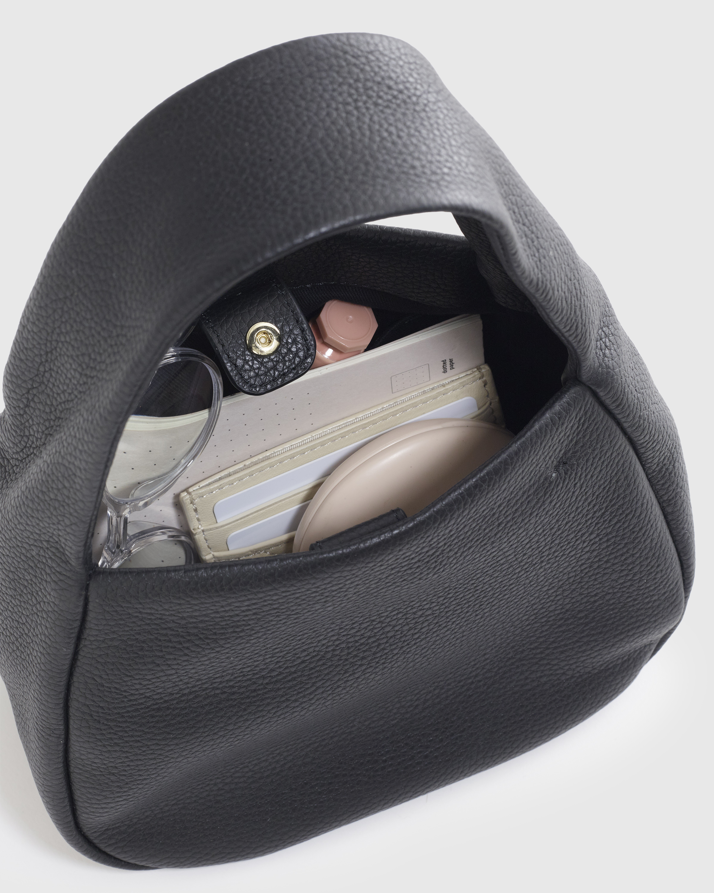 Italian Leather Mini Bow Bag — Image 4