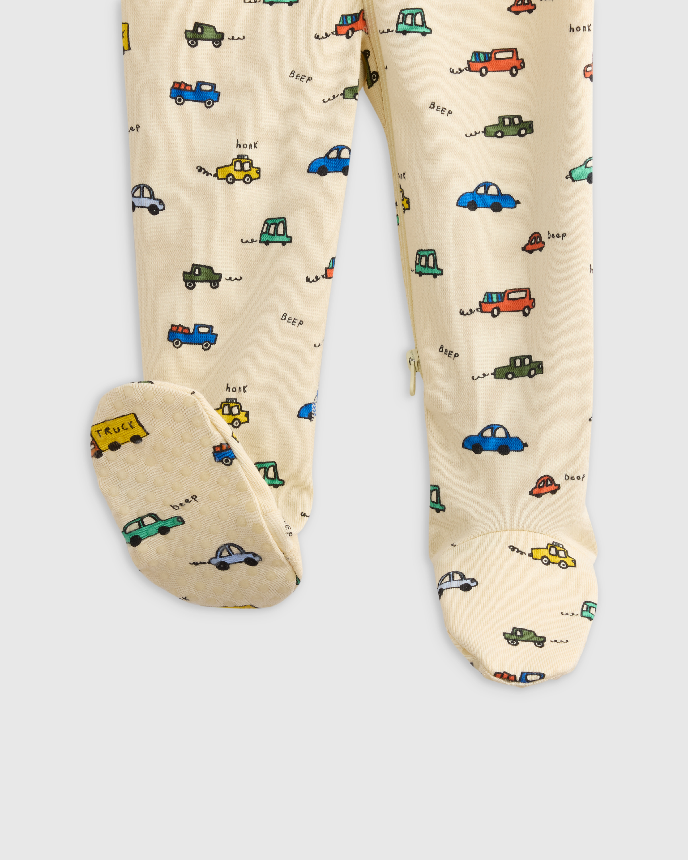 100% Organic Cotton Footie Pajama — Image 17