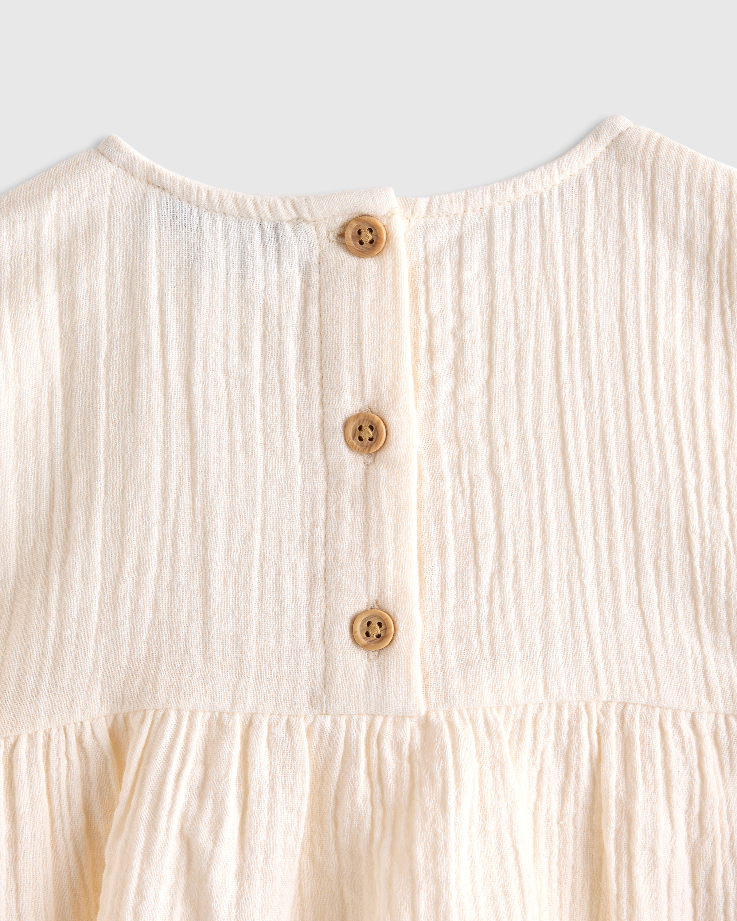 100% Organic Cotton Gauze Dress — Image 4