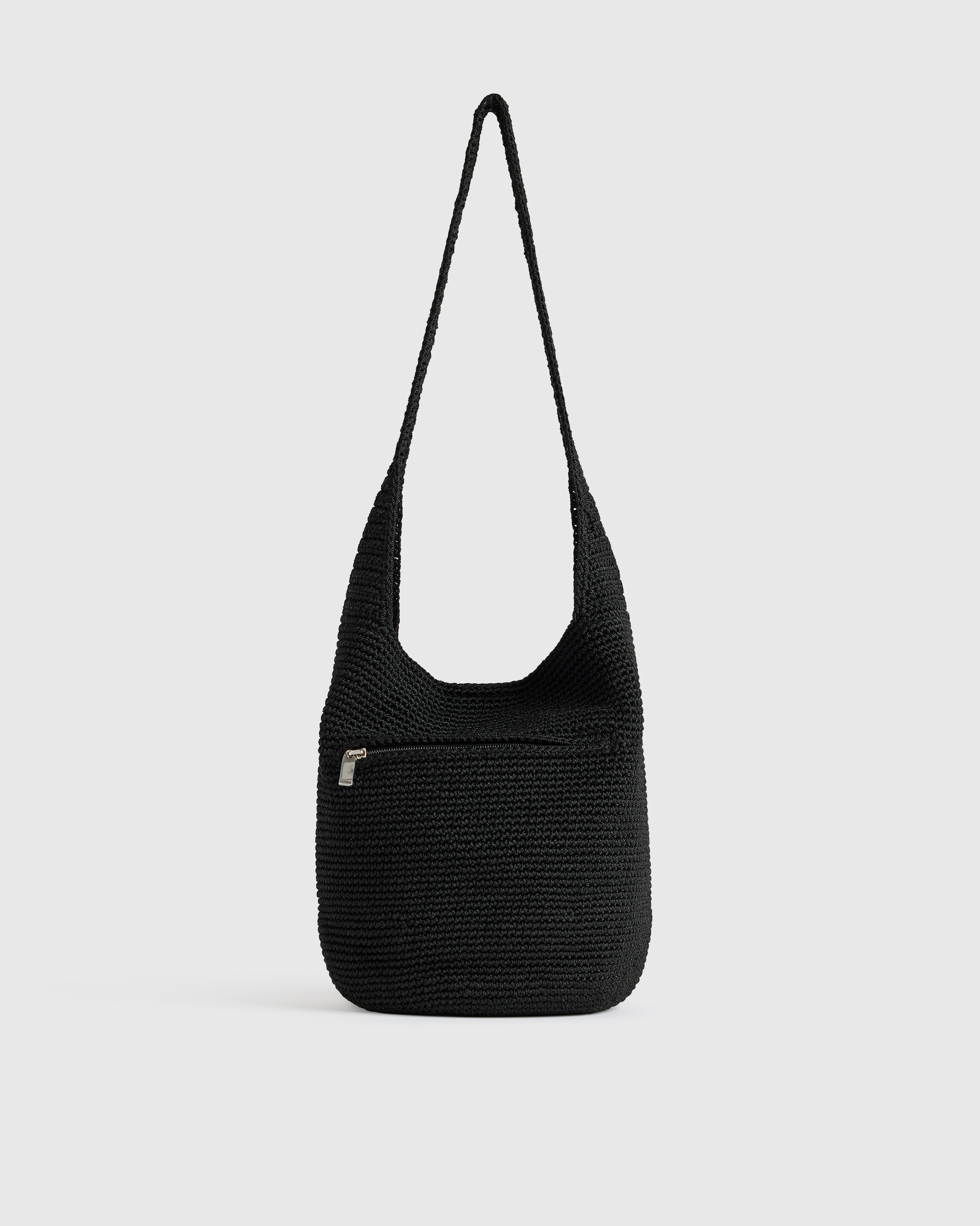 Hand Crochet Hobo Shoulder Bag — Image 25