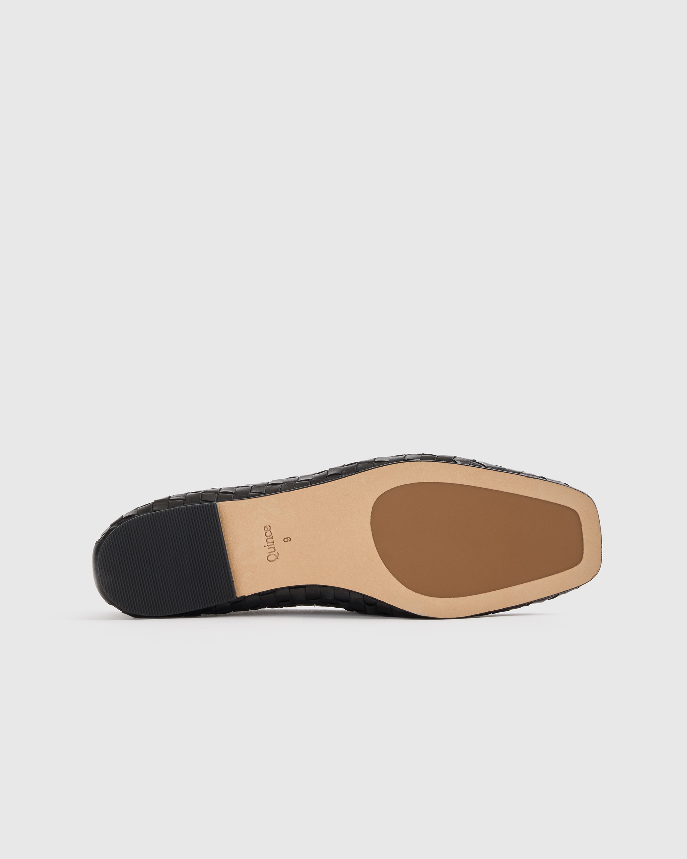 Italian Leather Handwoven Square Toe Ballet Flat — Image 23