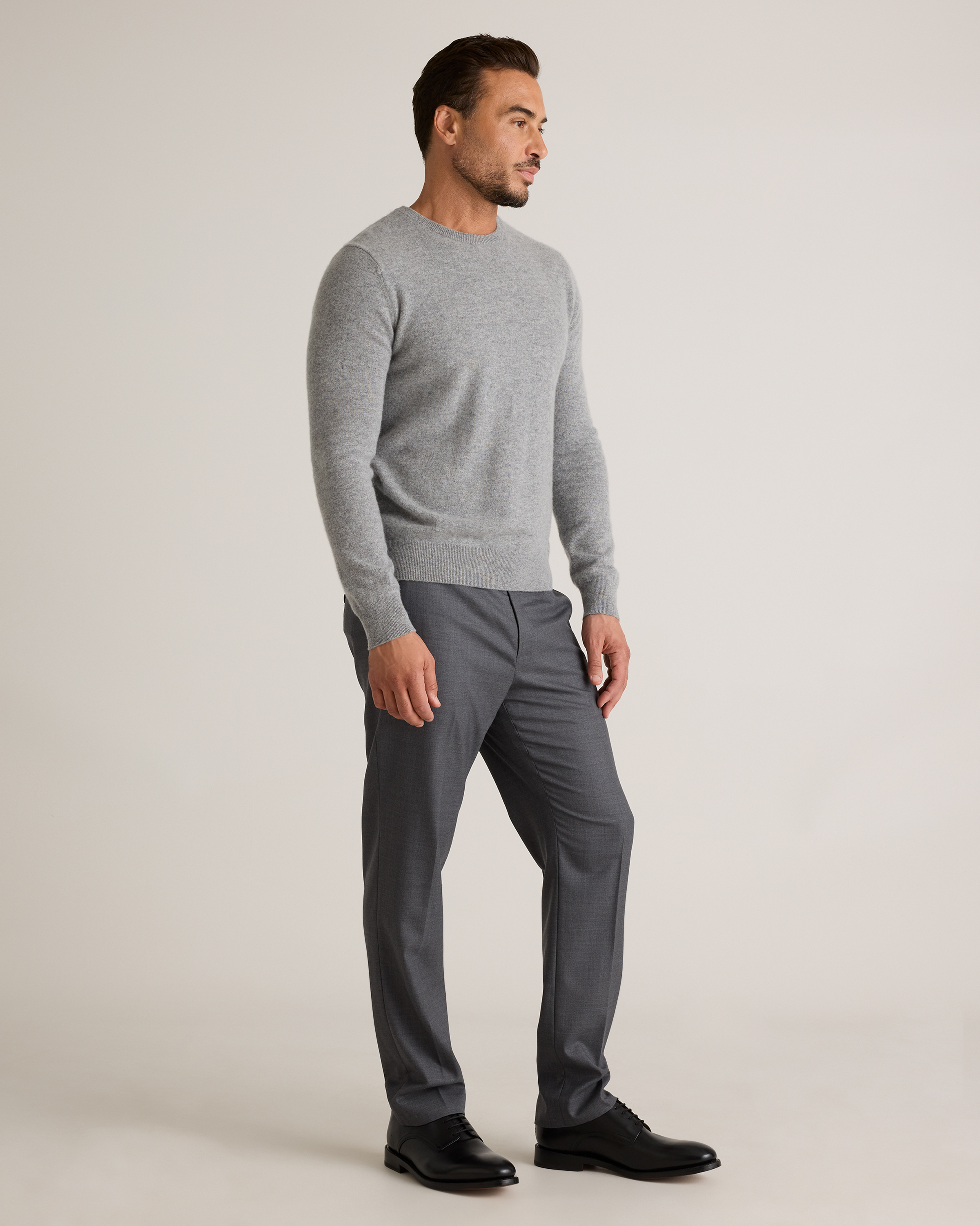 Mongolian Cashmere Crewneck Sweater — Image 17