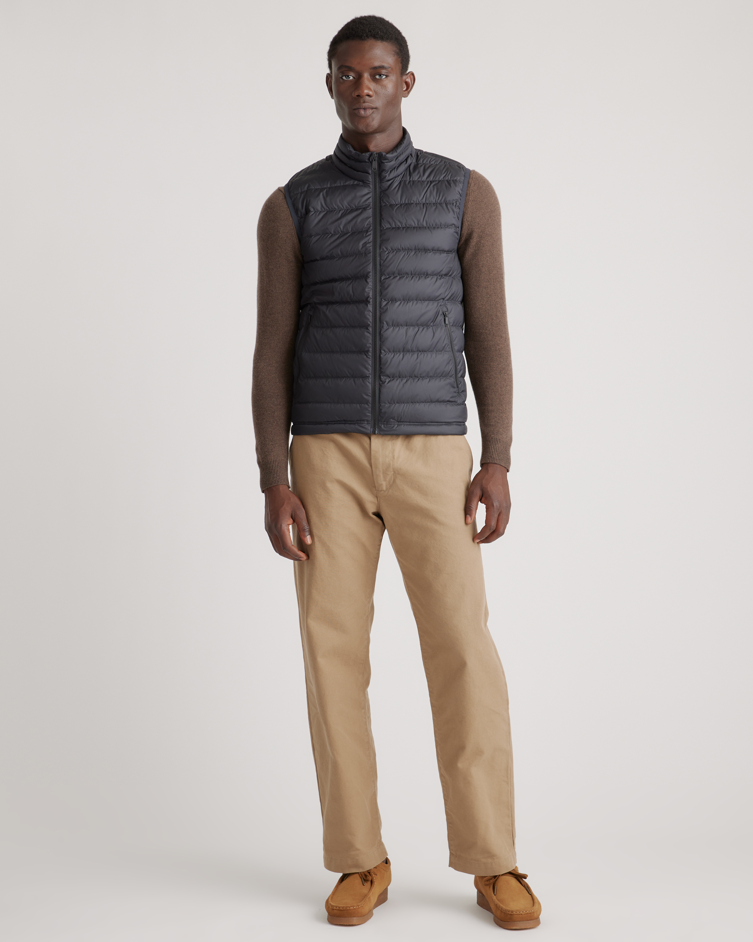 Lightweight Down Packable Puffer Vest — Image 10