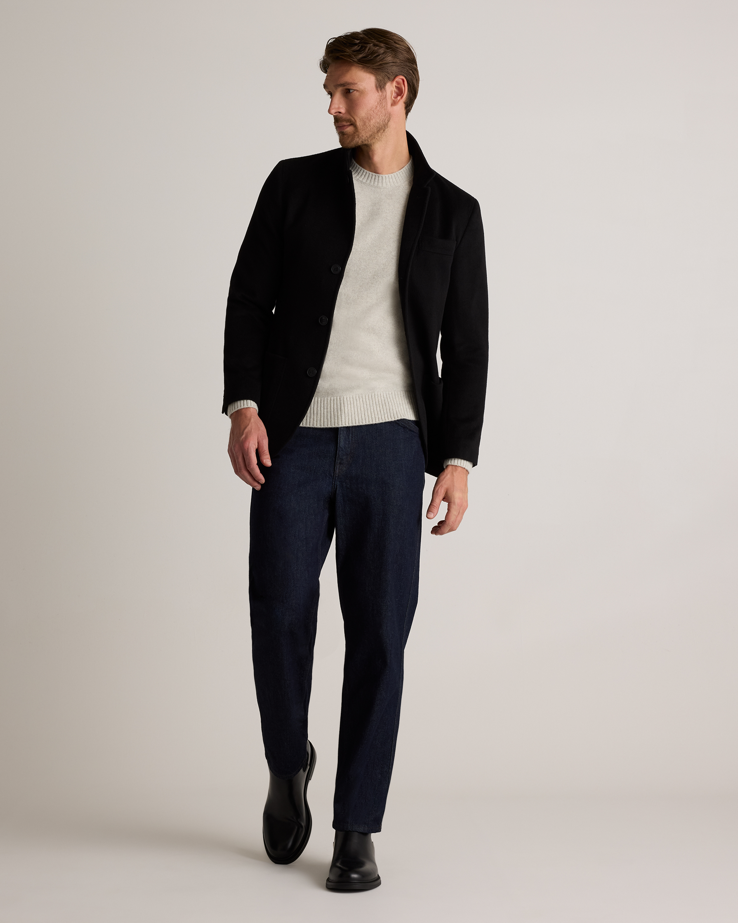 Luxe Baby Cashmere Crewneck Sweater — Image 12