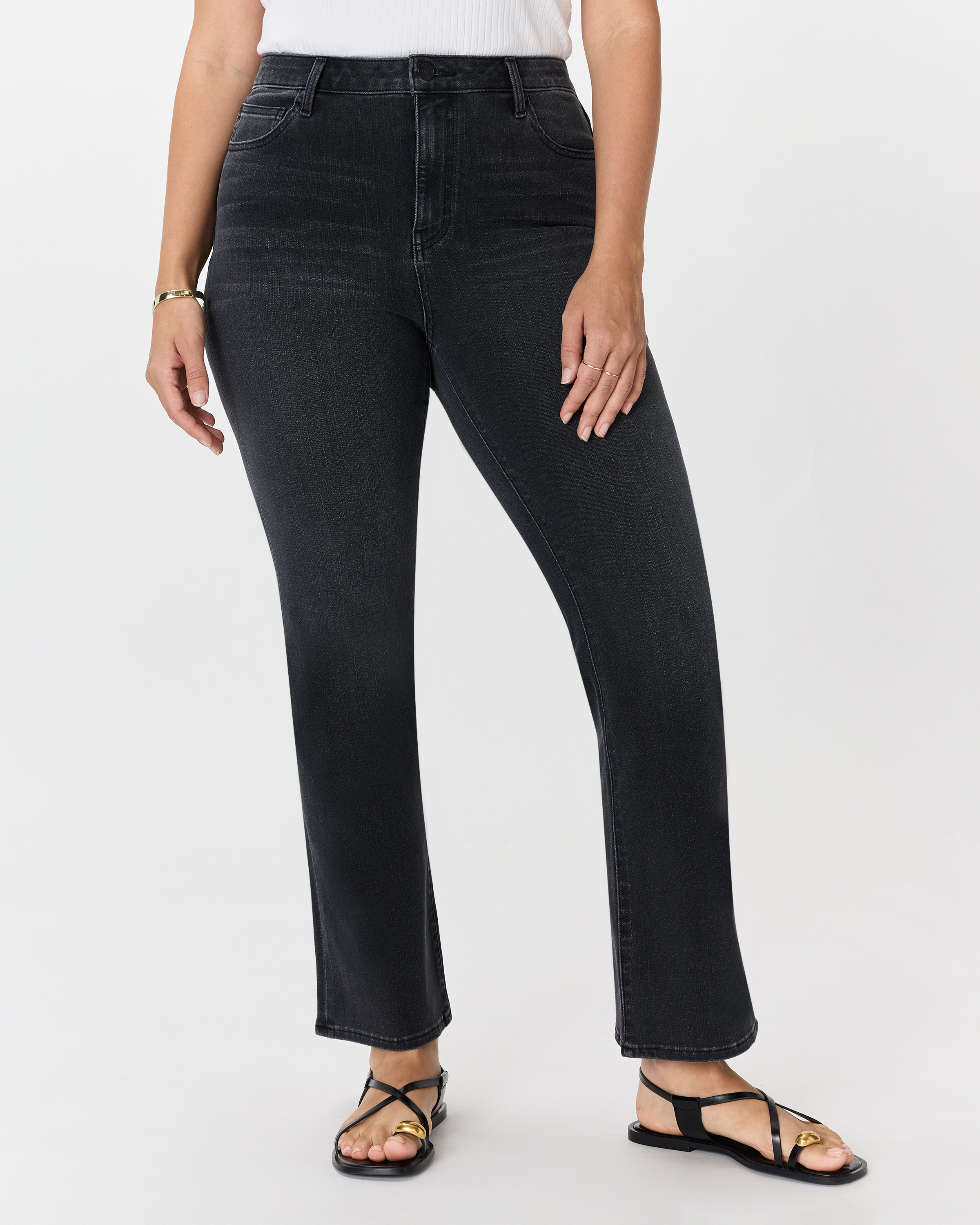 Bella Stretch Kick Flare Jeans — Image 42
