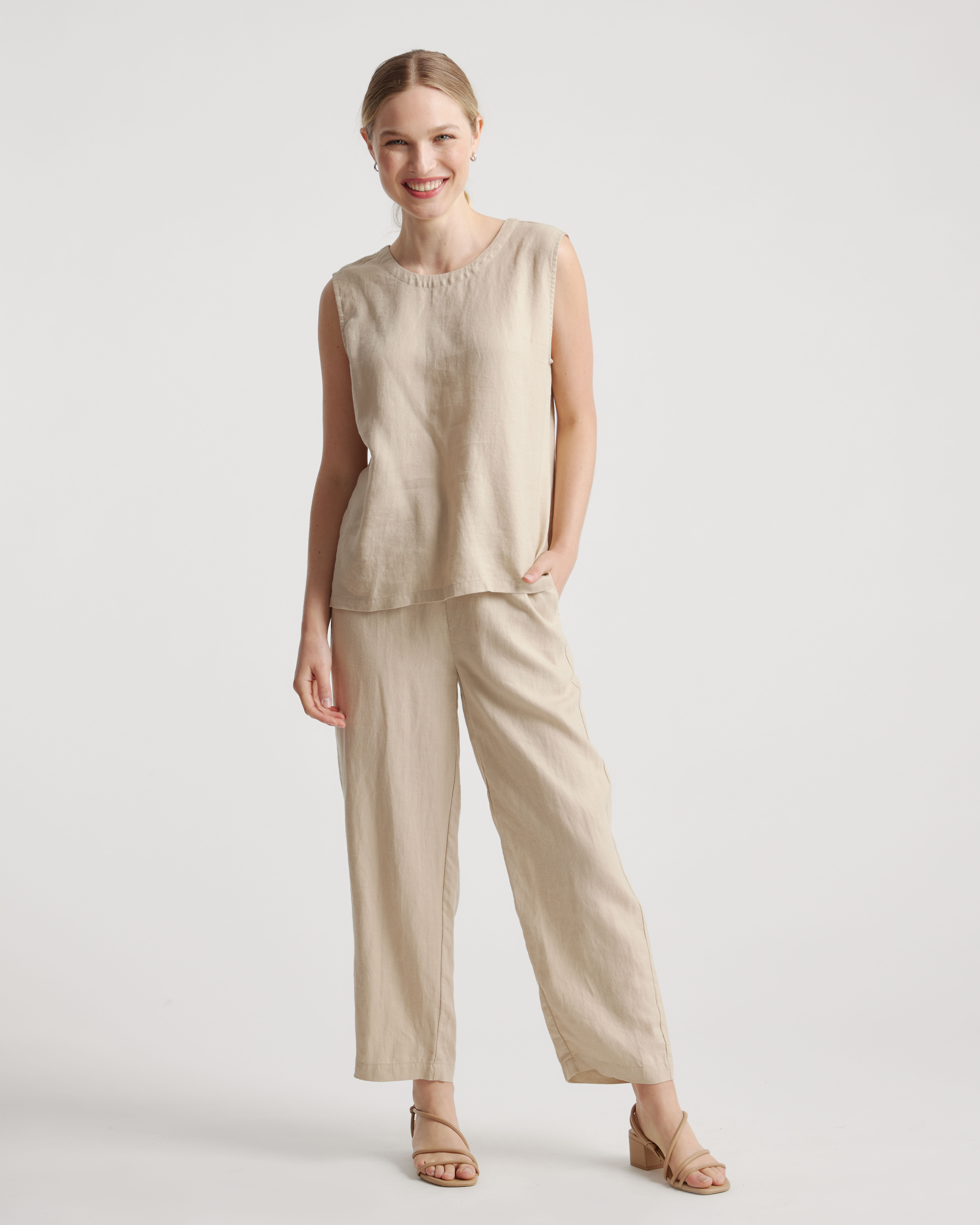 100% European Linen Tank — Image 10