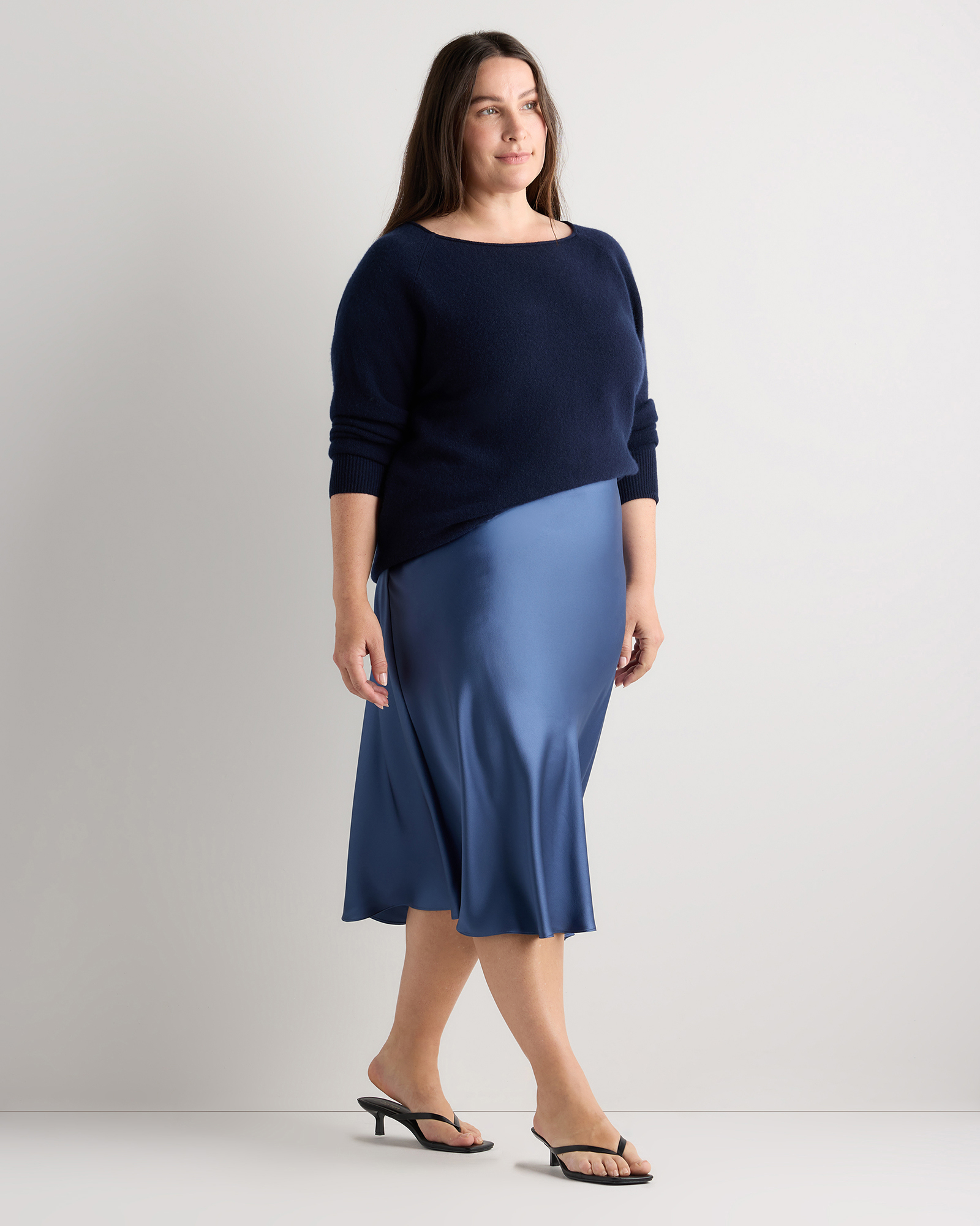Mongolian Cashmere Boatneck Sweater — Image 23