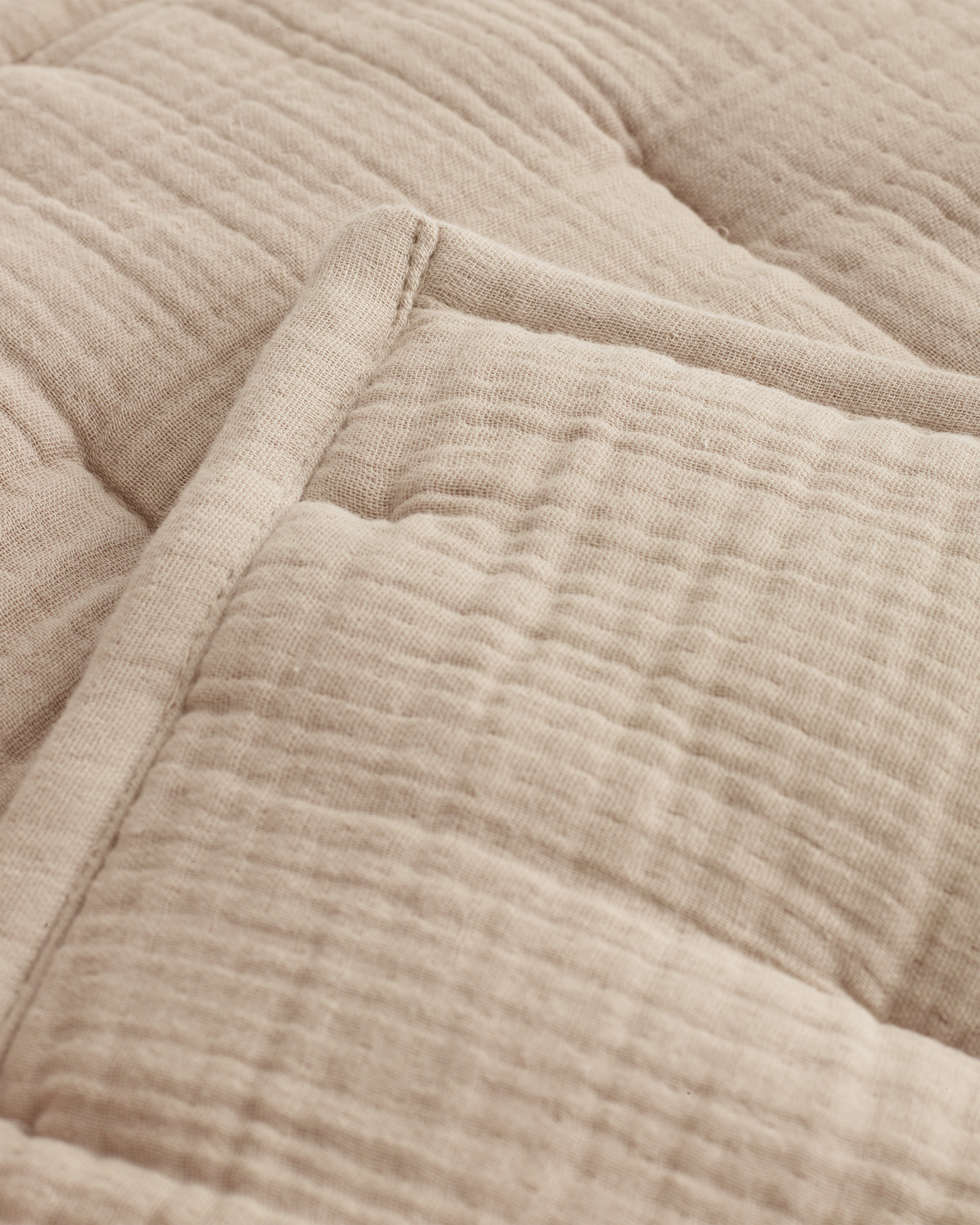 Organic Cotton Gauze Toddler Quilt — Image 3
